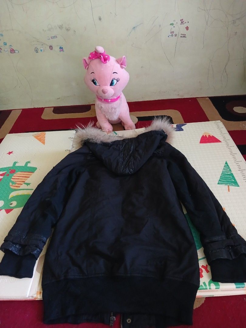 Le Grande Bleu (L.G.B.) Japanese fur double zip jacket Size US M / EU 48-50 / 2 - 6 Thumbnail