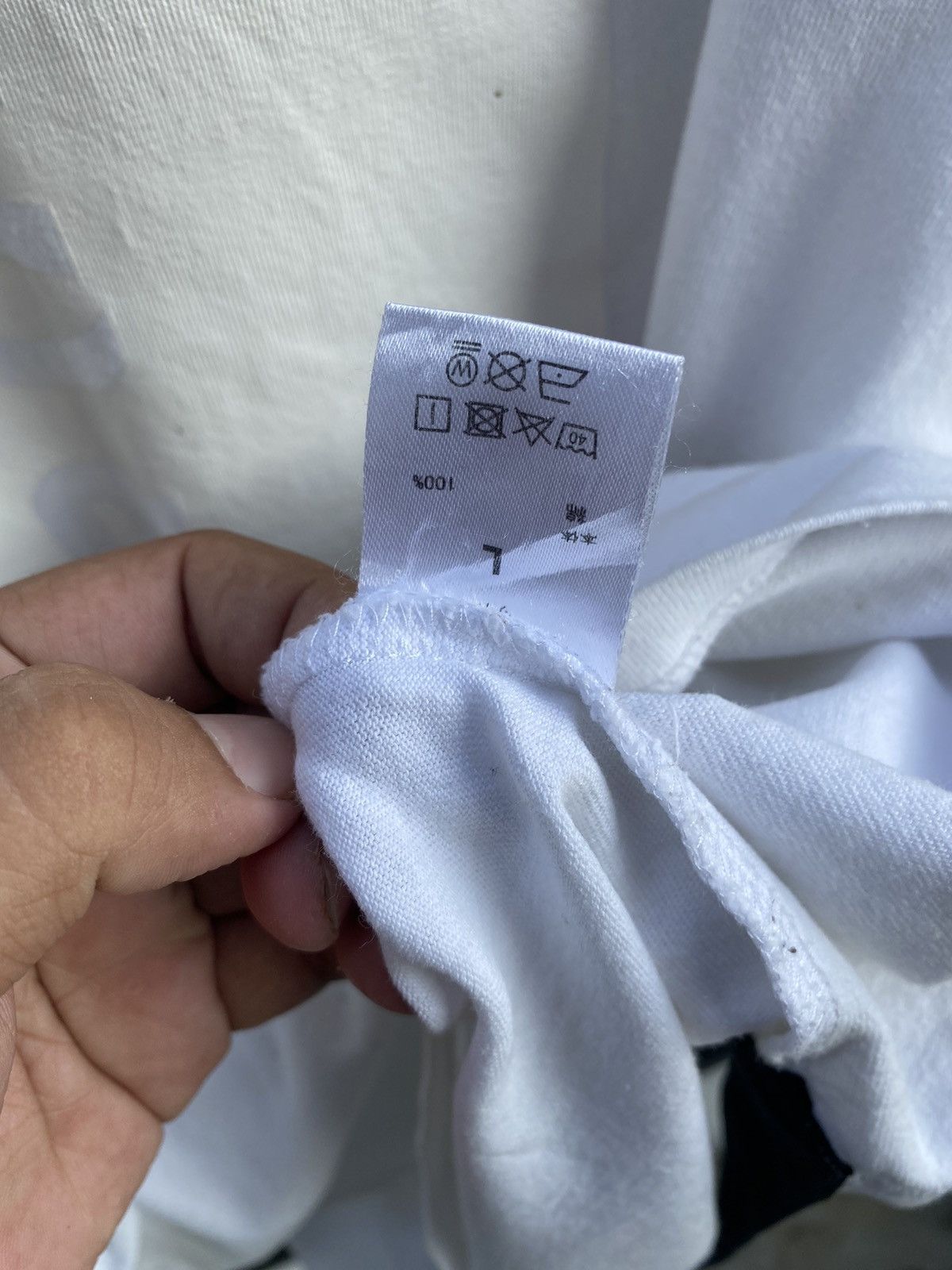 Japanese Brand × Number (N)ine × Vintage Number Nine White Spell-out Tee Size US XL / EU 56 / 4 - 6 Thumbnail