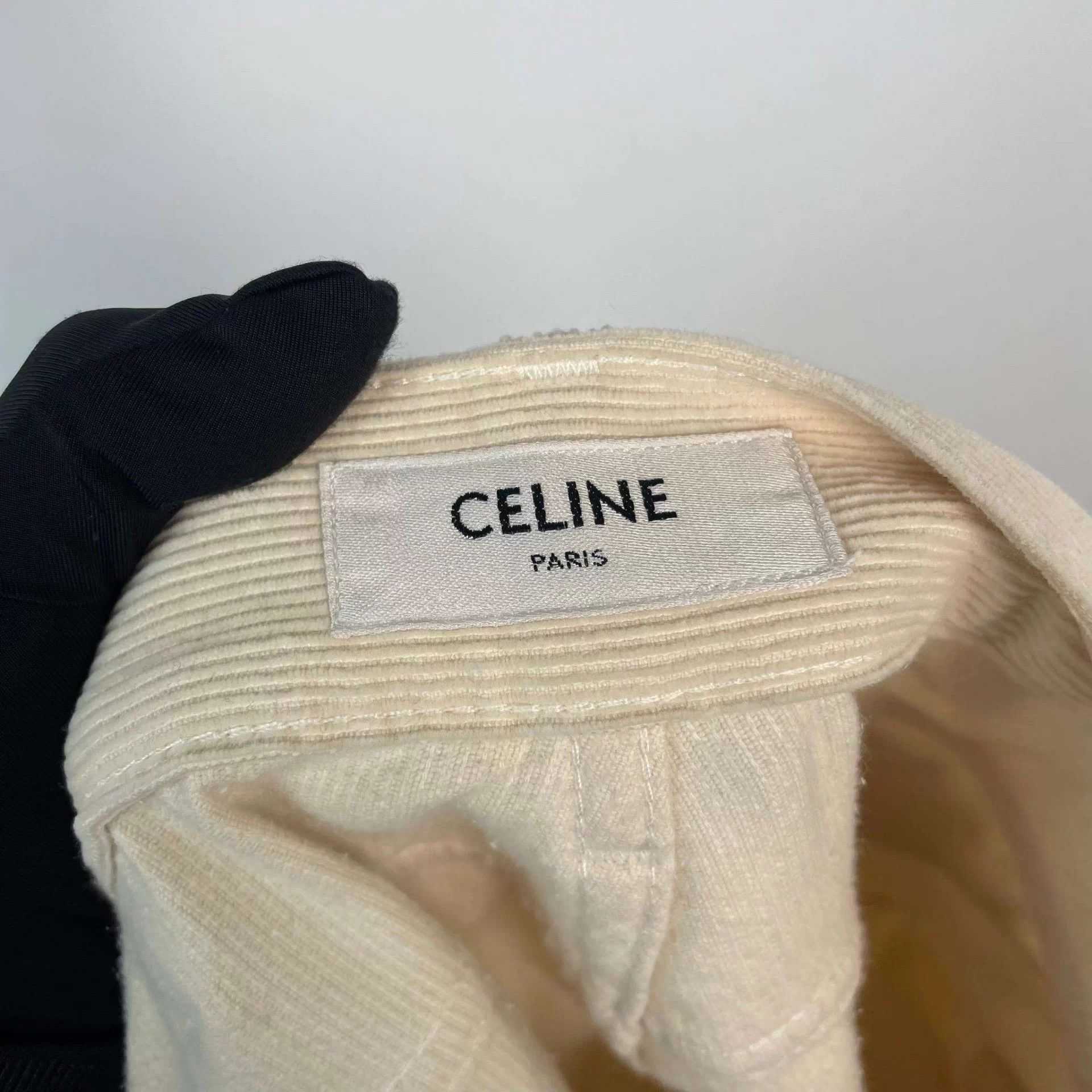 Celine Celine Wool Trousers Size 25" / US 0 / IT 36 - 3 Thumbnail