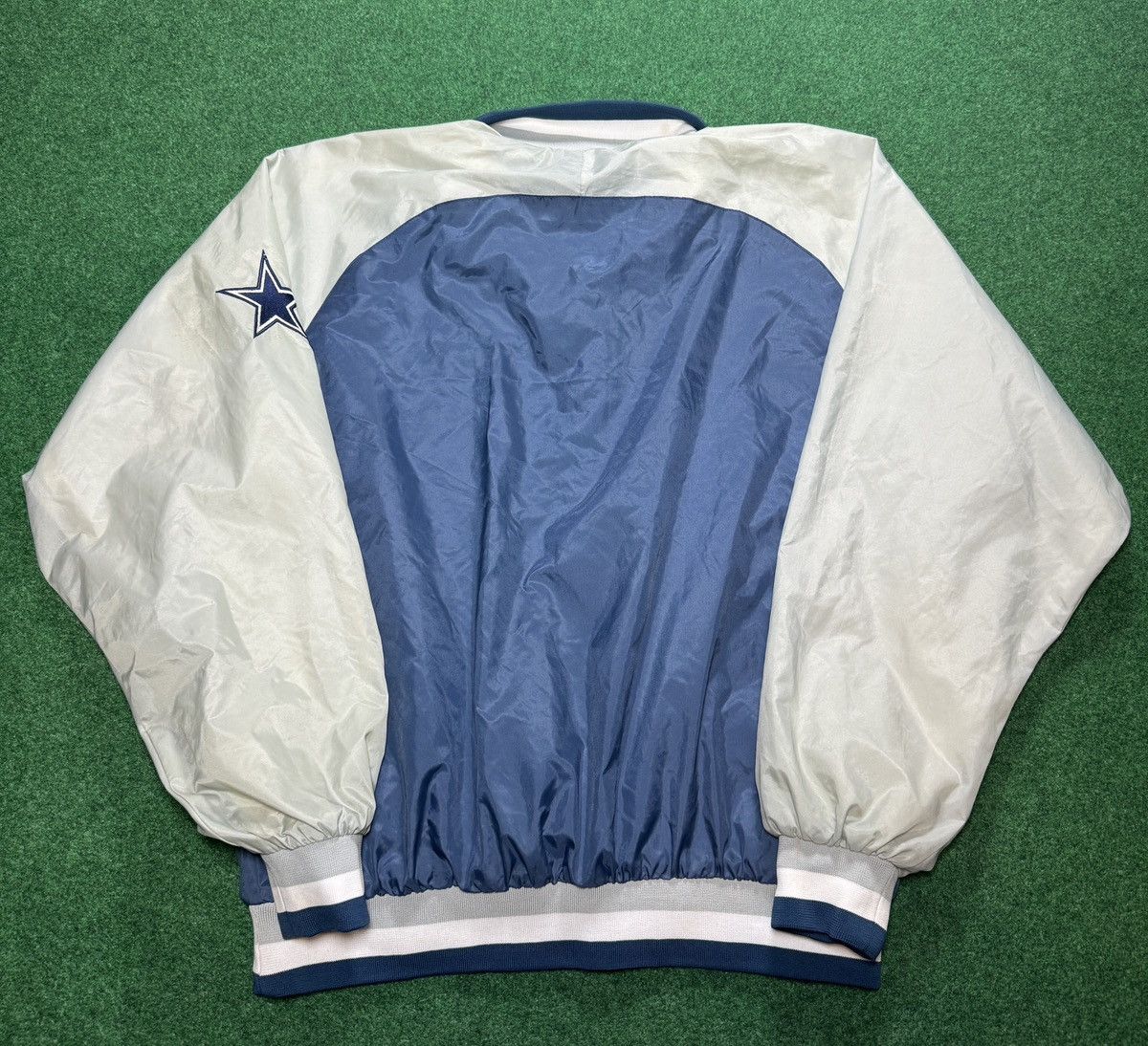 Chalk Line × NFL × Vintage Vintage 90s Dallas Cowboys Chalk Line Pullover Windbreaker Size US M / EU 48-50 / 2 - 5 Thumbnail