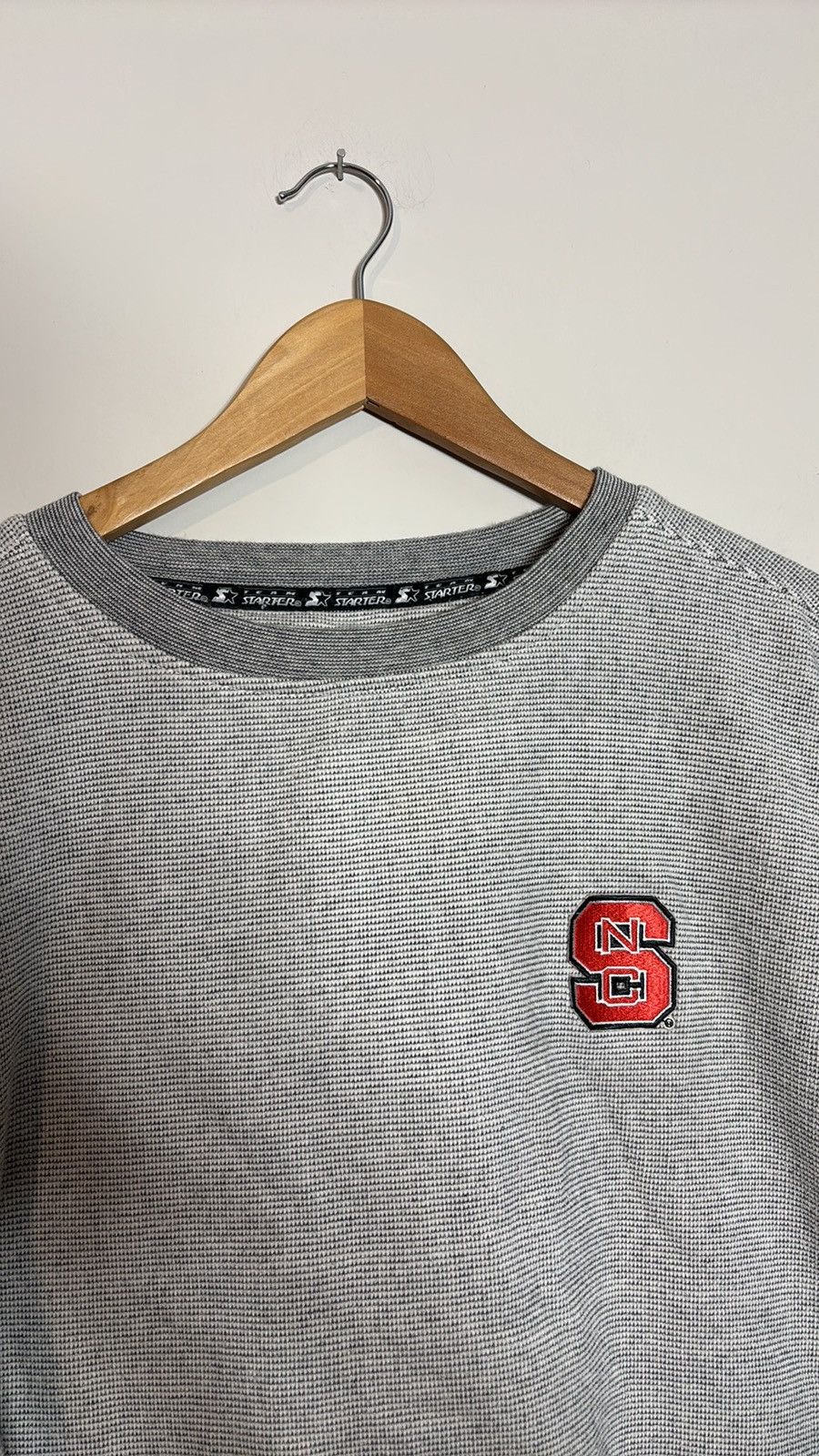 Starter × Vintage Vintage Starter North Carolina State Crewneck Size US XL / EU 56 / 4 - 2 Thumbnail