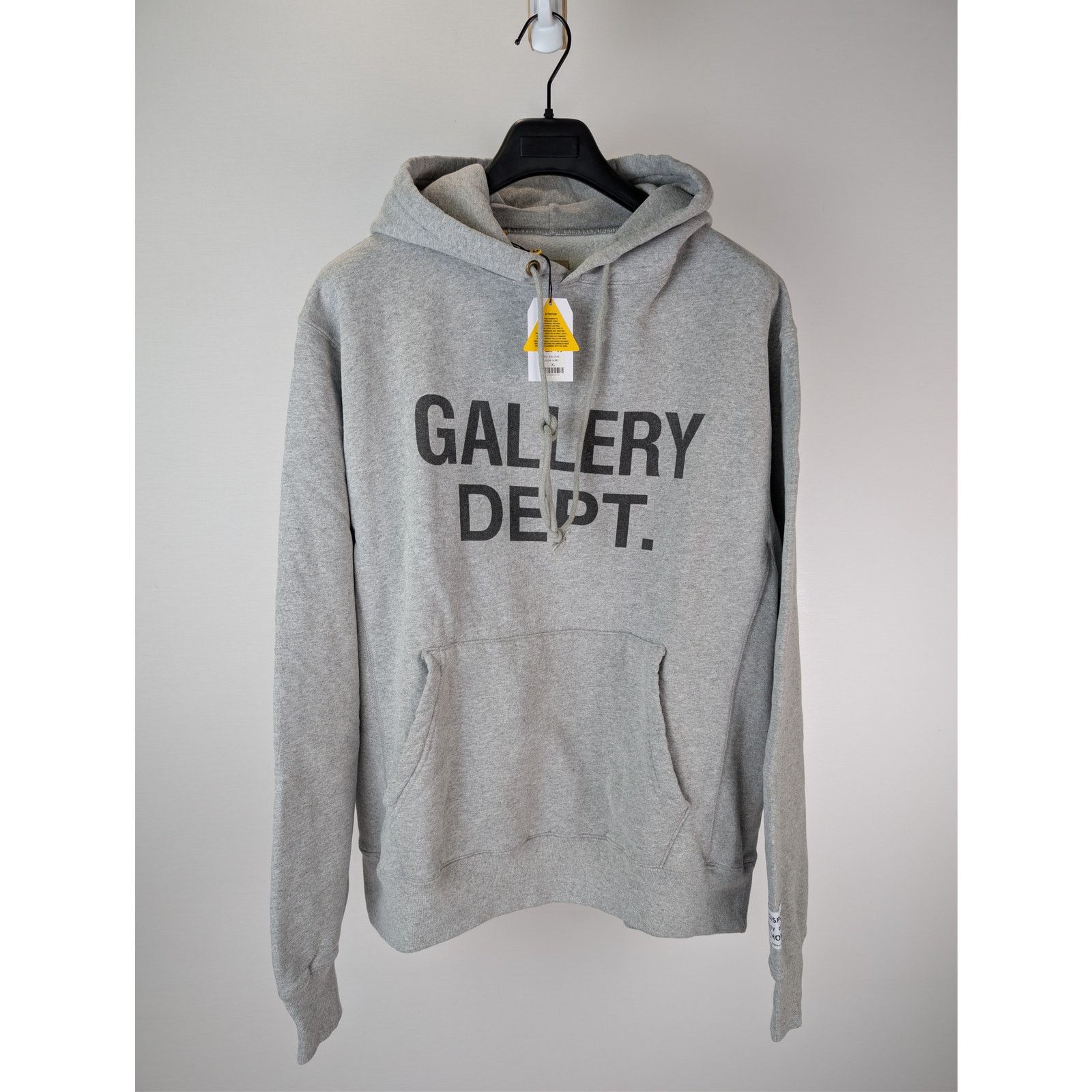 Gallery Dept. o1rshd1 Center Logo-Print Hoodie in Heather Grey Size US XL / EU 56 / 4 - 2 Thumbnail