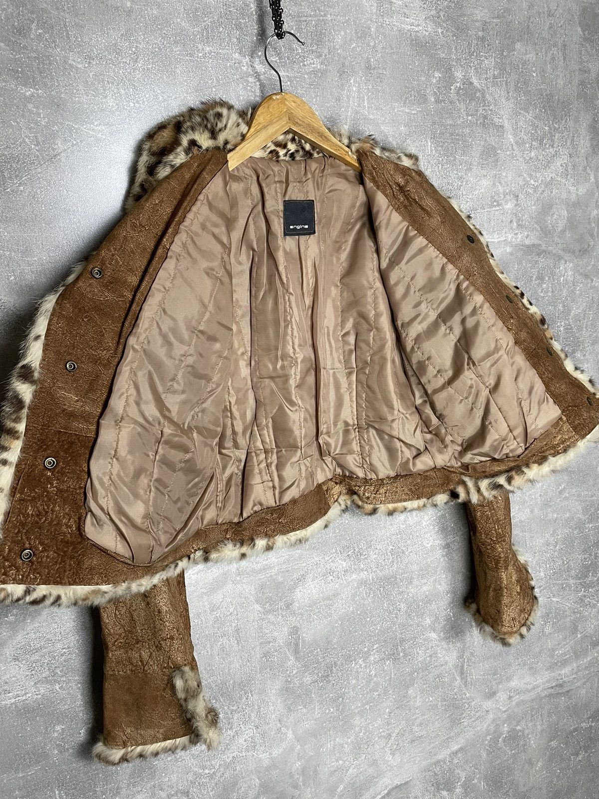 Japanese Brand × Vintage Vintage Y2K Fur Fluffy Stylysh Jacket Size L / US 10 / IT 46 - 8 Thumbnail