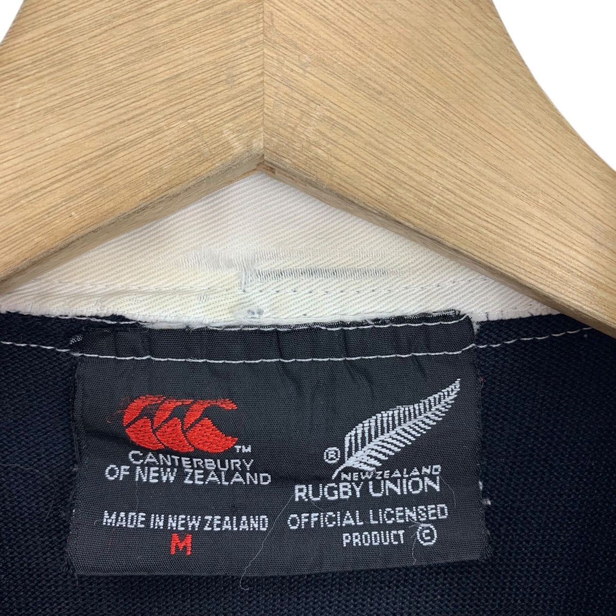 Canterbury of New Zealand × Vintage Vintage CANTERBURY Steinlager black polo tees Size US M / EU 48-50 / 2 - 3 Thumbnail