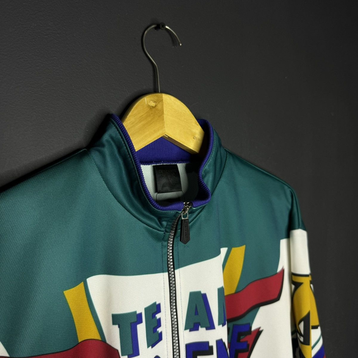 Descente Vintage 90's Descente All Over Print Track Jacket Size US M / EU 48-50 / 2 - 3 Thumbnail