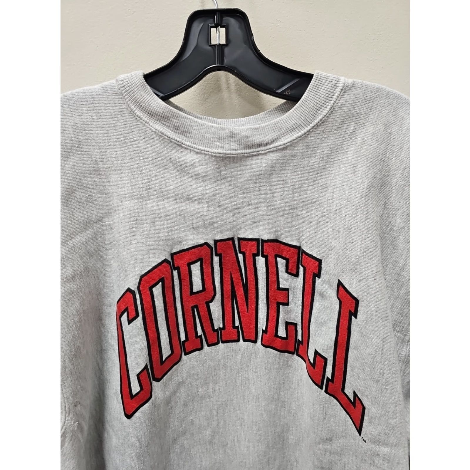 Champion VINTAGE Champion Reverse Weave Sweatshirt Mens XL Cornell University Crewneck Gray Size US XL / EU 56 / 4 - 2 Thumbnail