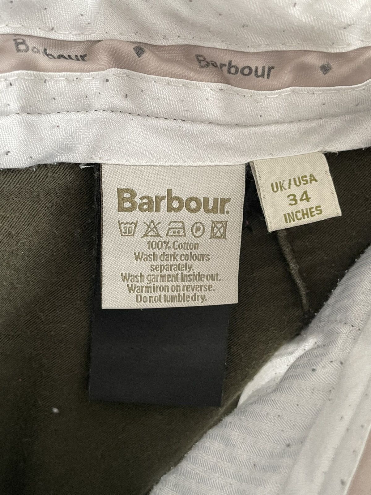 Barbour Barbour Suede Green Pants Tousers Chino Joggers Size US 34 / EU 50 - 9 Thumbnail