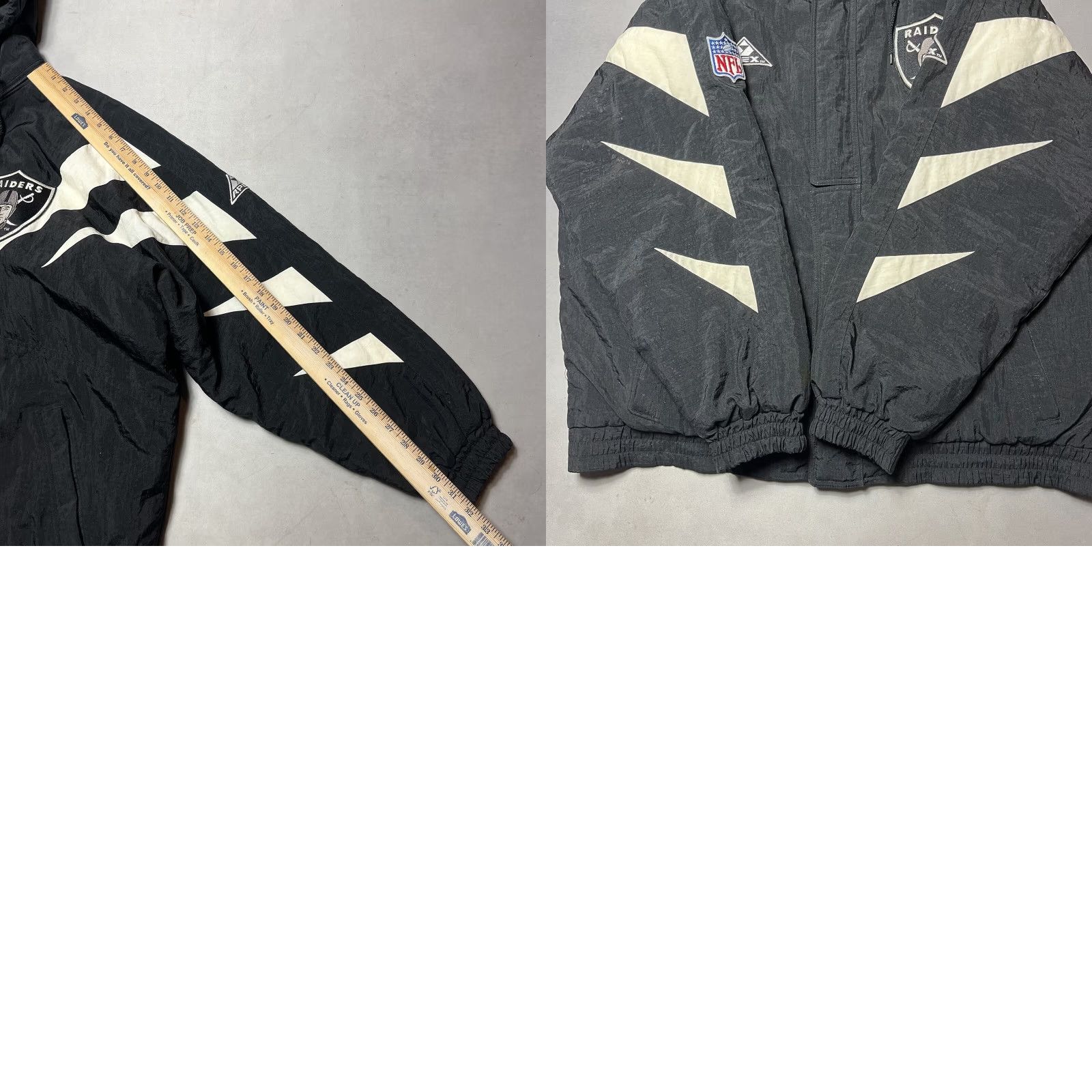 Vintage VINTAGE Apex One Proline Oakland Raiders Puffer Jacket XL 