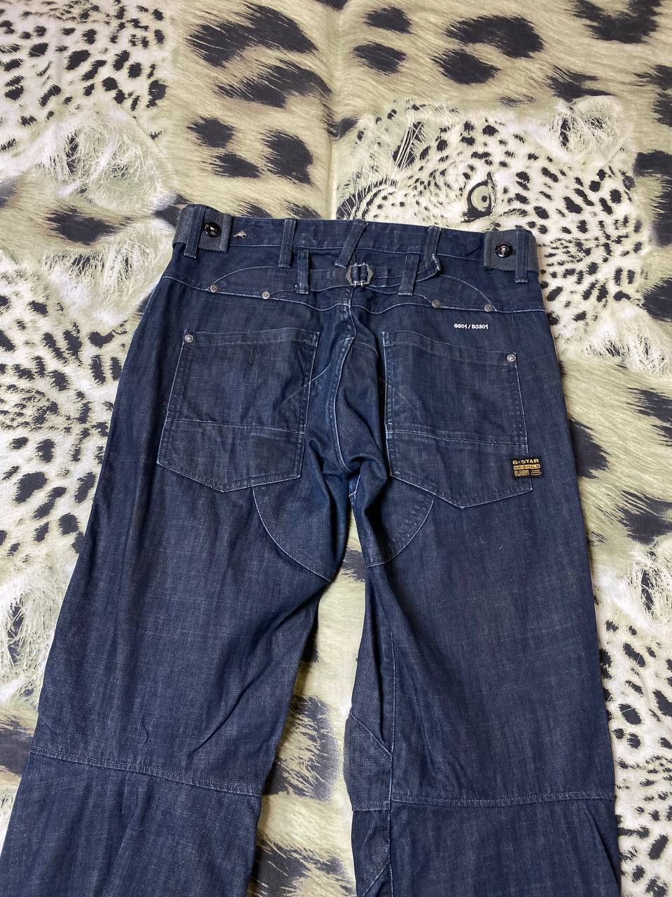 G-Star CHILL BAGGY FADED MULTIPOCKET BONDAGE CARGO PANTS Size US 32 / EU 48 - 19 Thumbnail