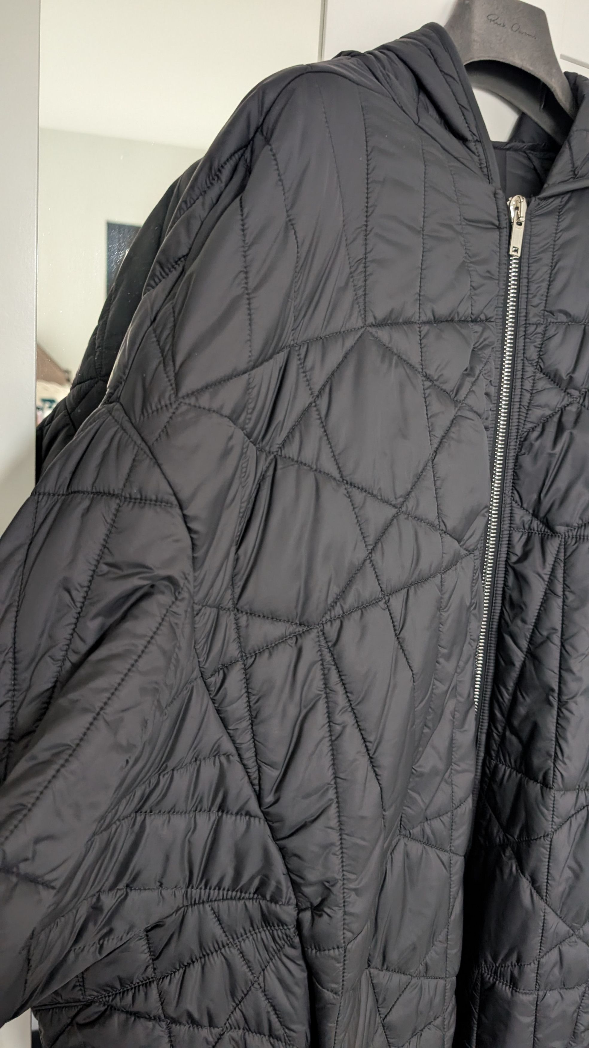 Rick Owens Rick Owens Drkshdw Black Zip Front Peter Jacket Size US XXL / EU 58 / 5 - 4 Thumbnail