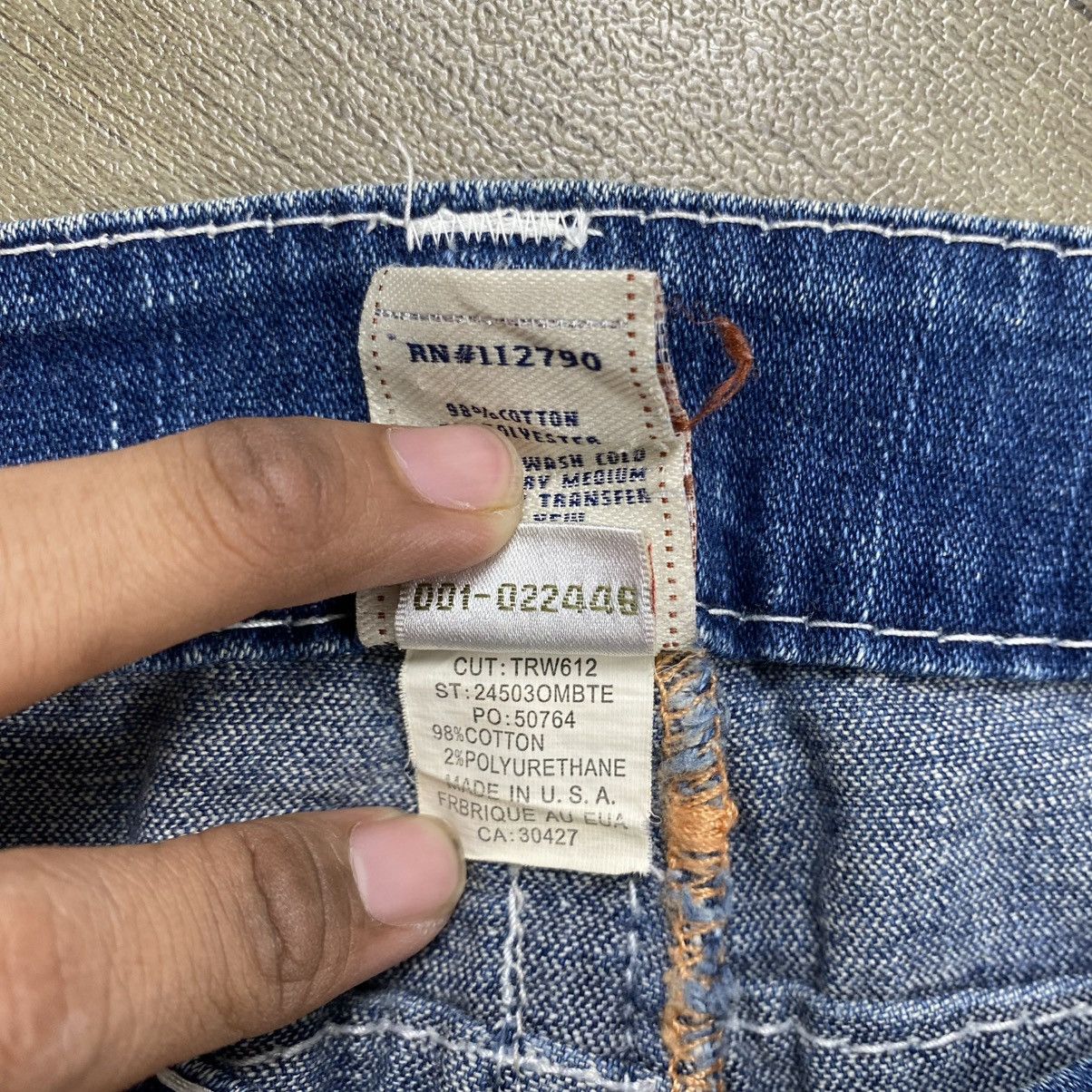 True Religion 2000s True Relligion Billy Super T Lgb Style Flared Jeans Size US 29 - 8 Thumbnail