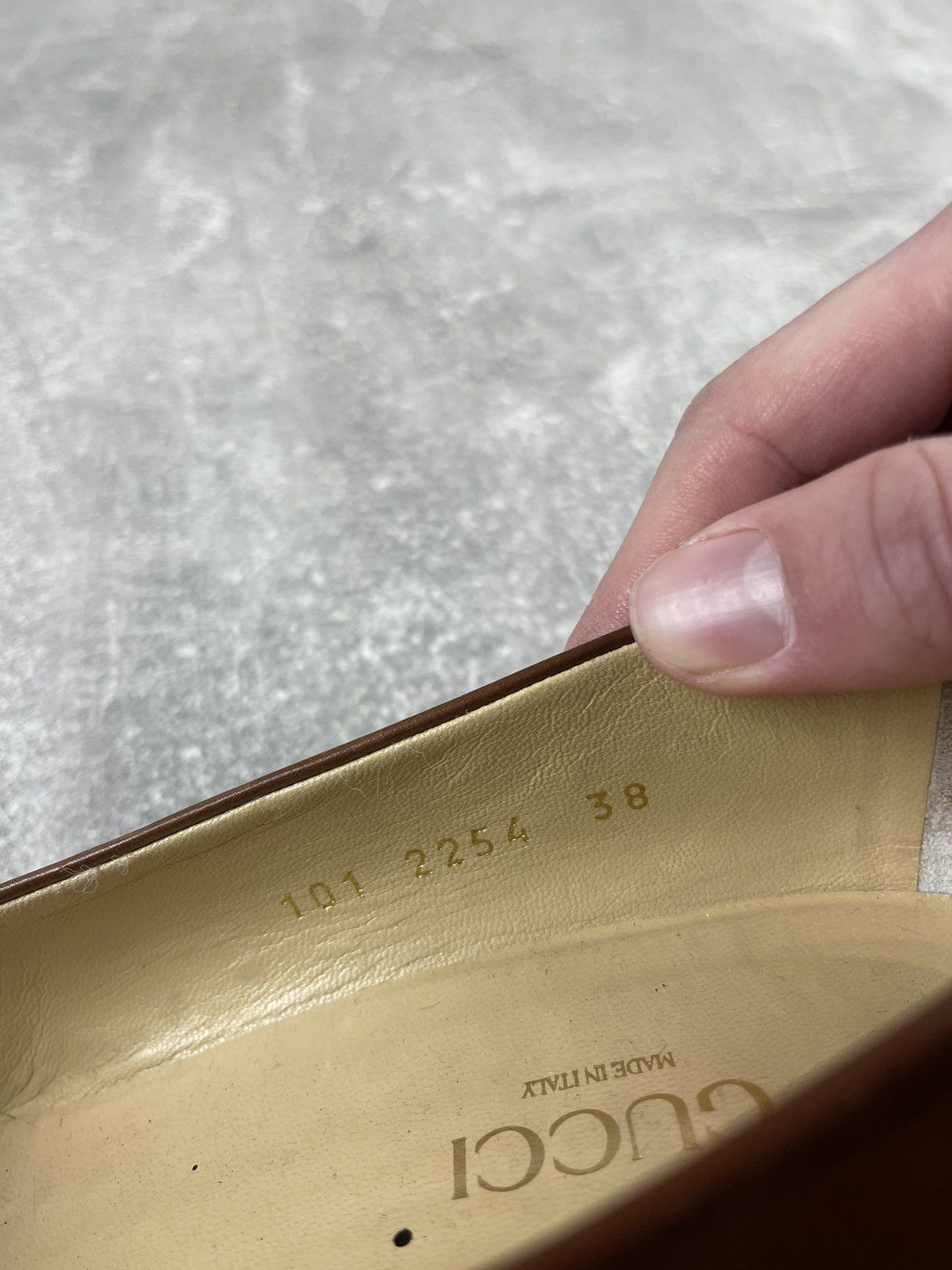 Gucci × Vintage Gucci Vintage Archives Leather Luxury Brown Heels Shoes Size US 8 / IT 38 - 8 Thumbnail