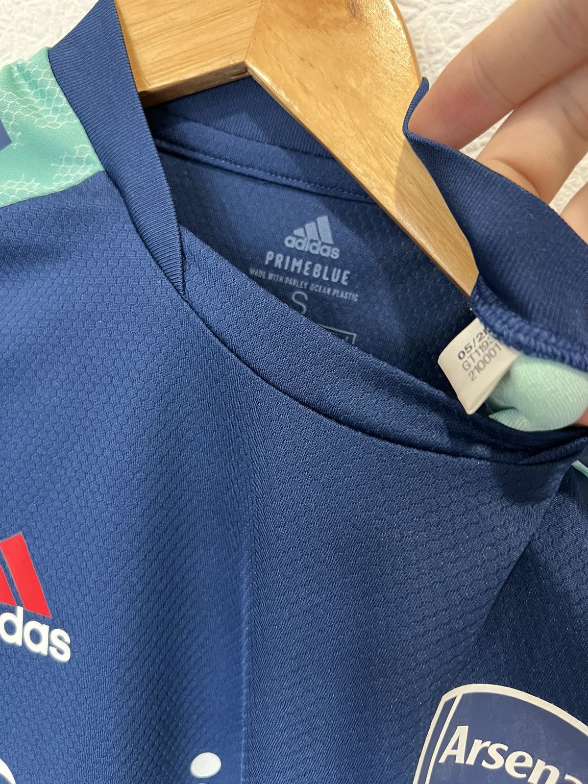 Adidas Arsenal Adidas Training Jersey Football Soccer Size US S / EU 44-46 / 1 - 4 Thumbnail