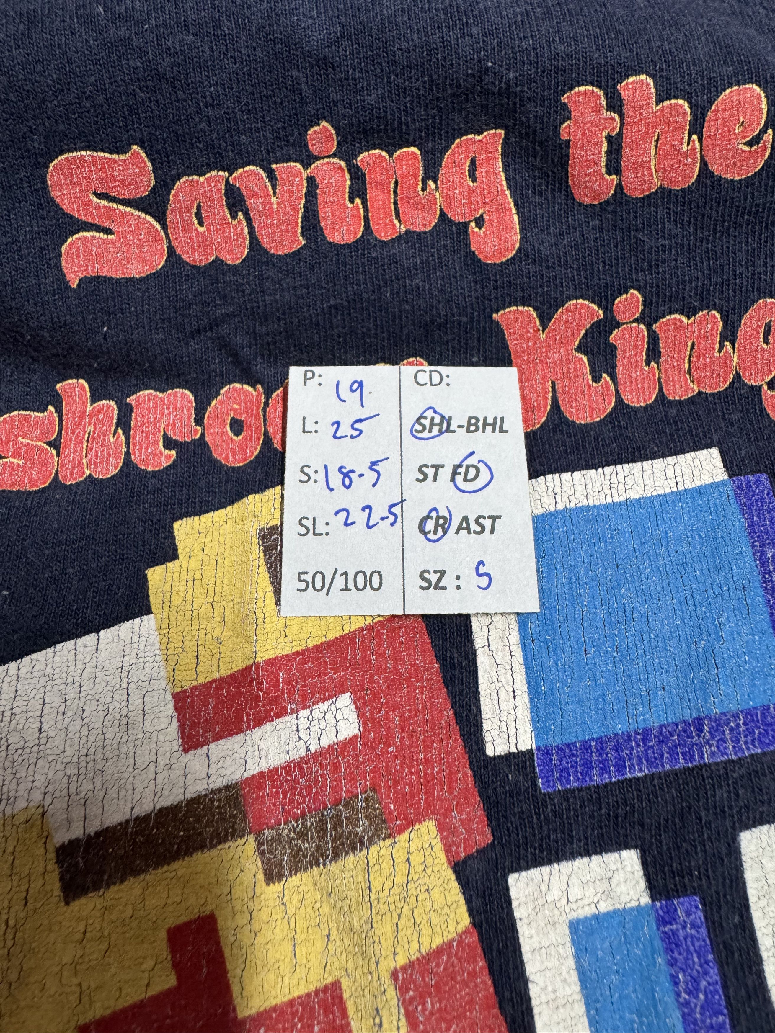Nintendo THRASHED FADED VINTAGE 2003 NINTENDO SUPER MARIO BROS RARE Size US S / EU 44-46 / 1 - 20 Thumbnail