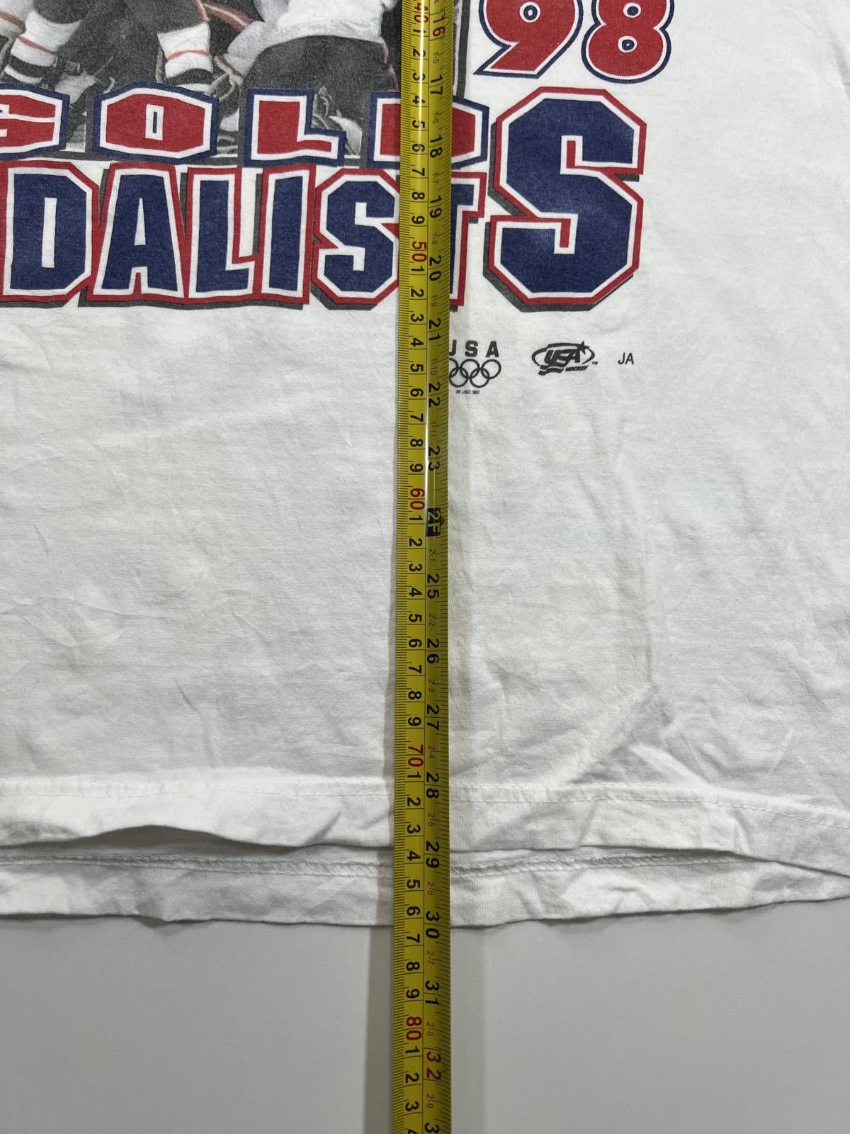 Other 1998 USA Women's Hockey Gold Medalists Vintage T-Shirt Large Size ONE SIZE - 4 Thumbnail