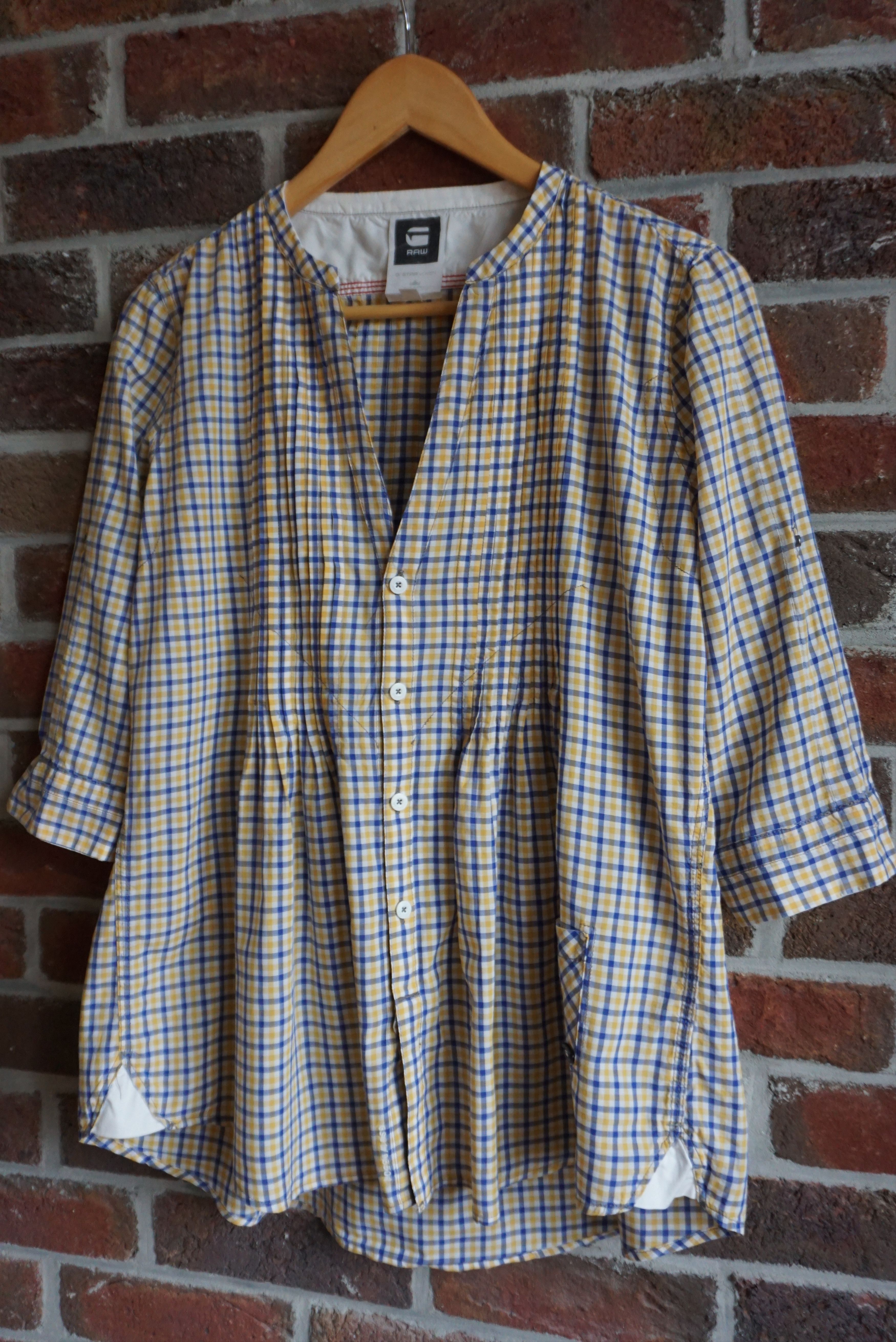 G-Star G-Star Raw checked shirt M 6/8 casual blouse relaxed Size M / US 6-8 / IT 42-44 - 2 Thumbnail