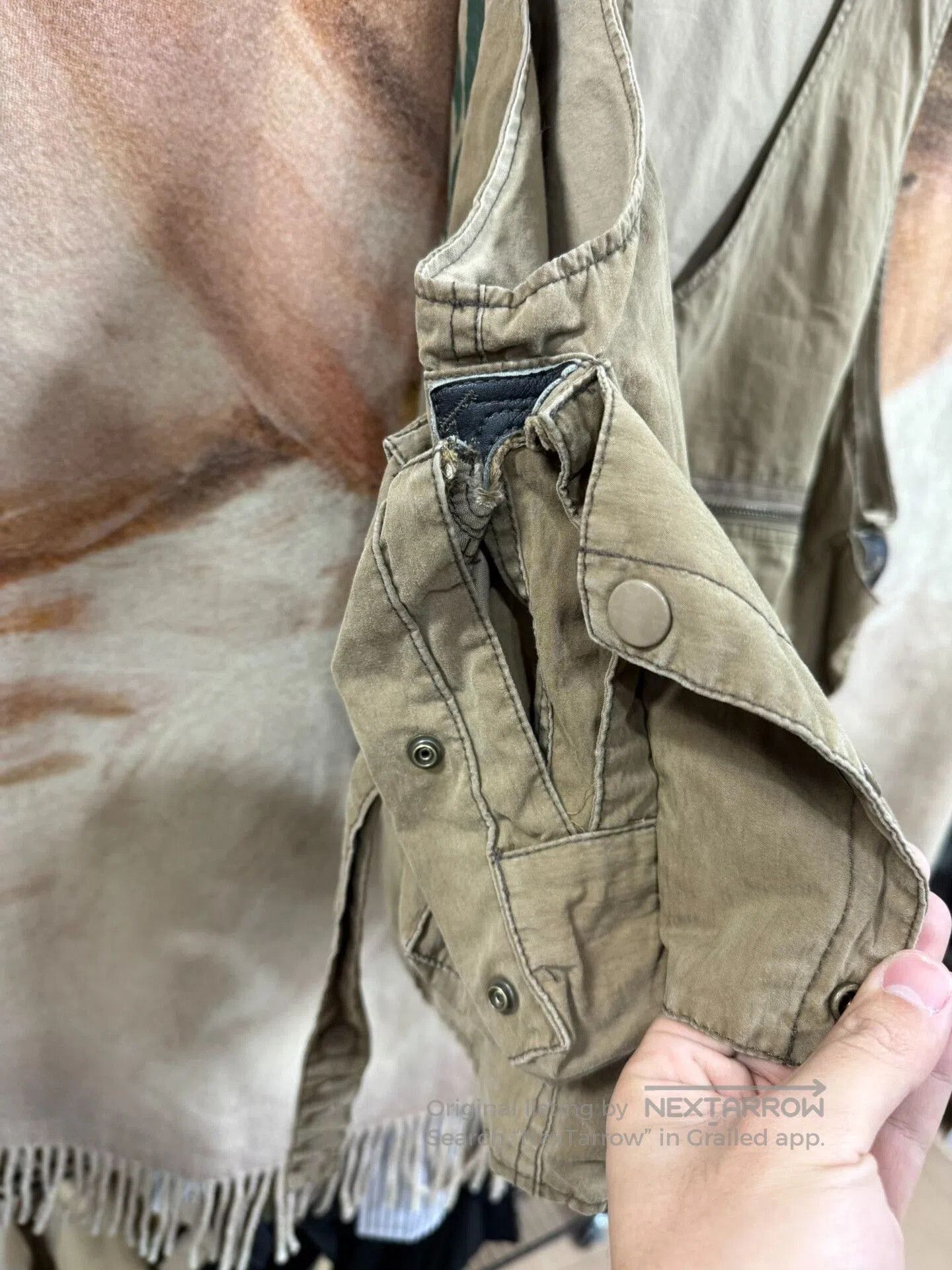 Comme des Garcons Homme Deux Hysteric Glamour Military Vest. Size US M / EU 48-50 / 2 - 3 Thumbnail