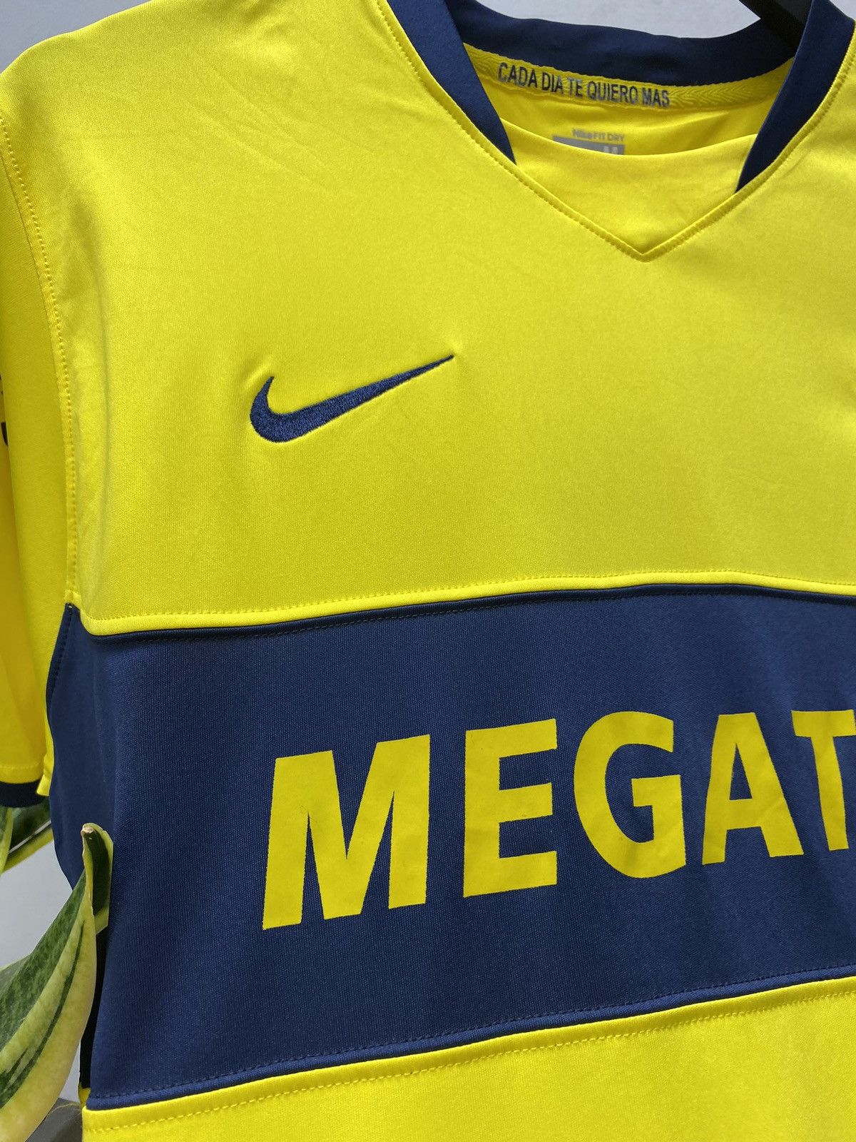 Japanese Brand Boca Juniors 2008 #10 Riquelme Argentina Nike Soccer Jersey Size US M / EU 48-50 / 2 - 8 Thumbnail