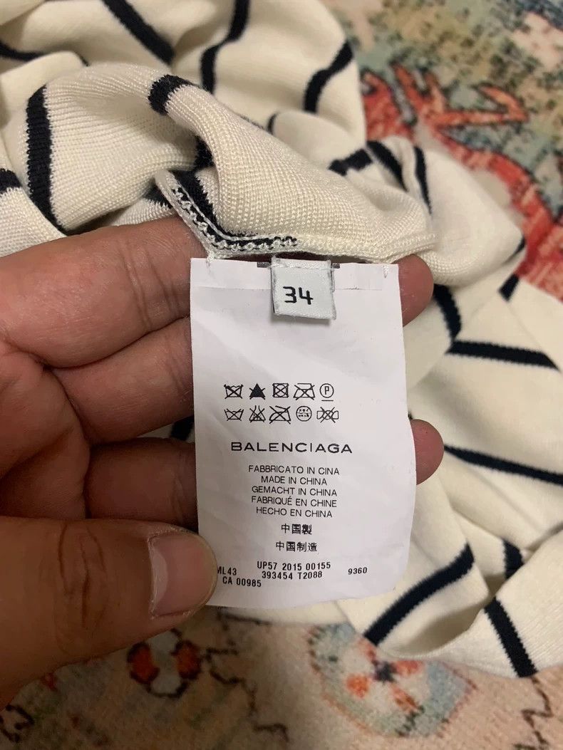 Balenciaga Balenciaga Mulberry Silk Knitted Long Sleeve 2501-Nextarrow Size XXS / US 00 / IT 34 - 4 Thumbnail