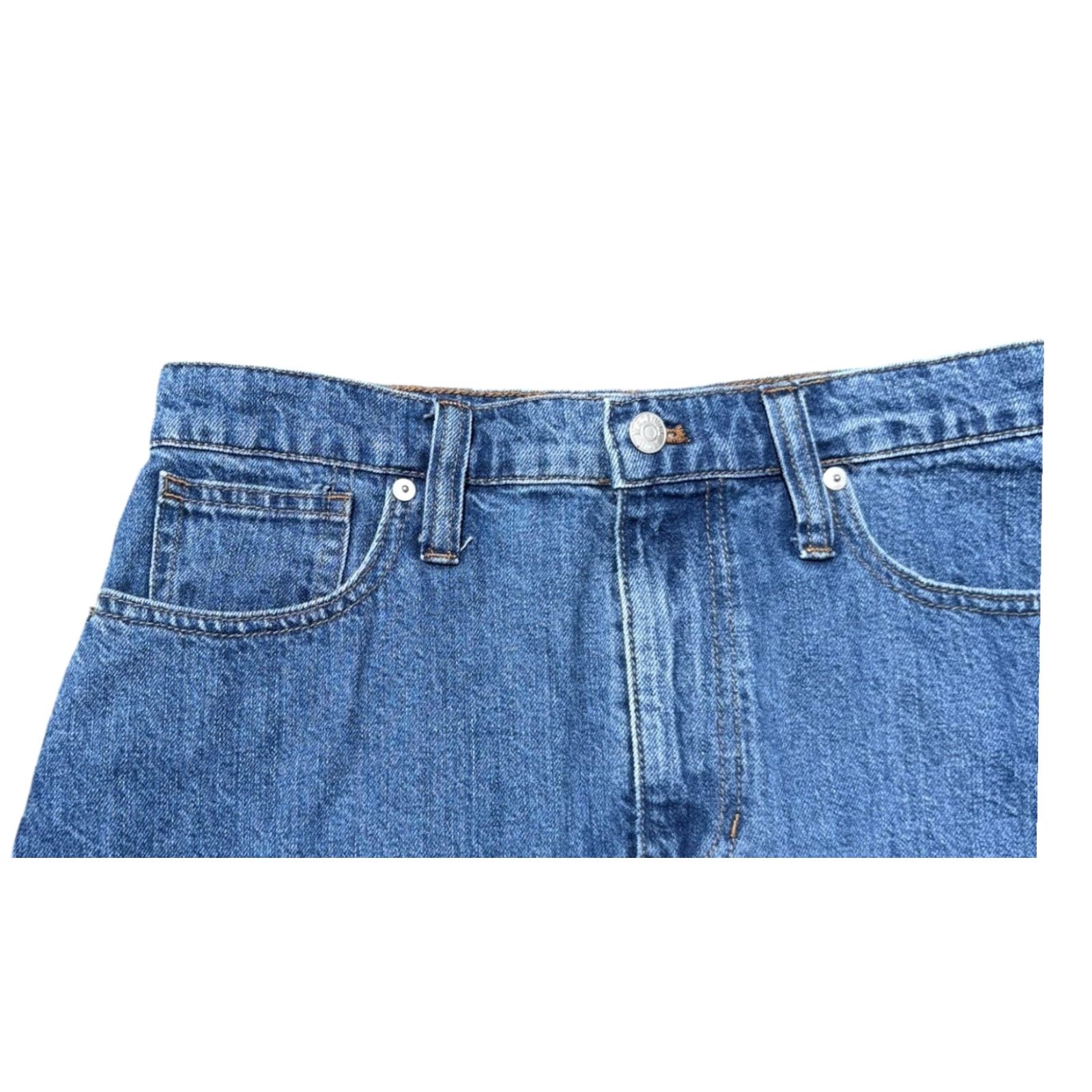 Madewell Madewell Skirt A-Line Denim Blue 29 Women Short Lined Pieced Edition Rigid® (if applicable) Size 29" - 3 Thumbnail