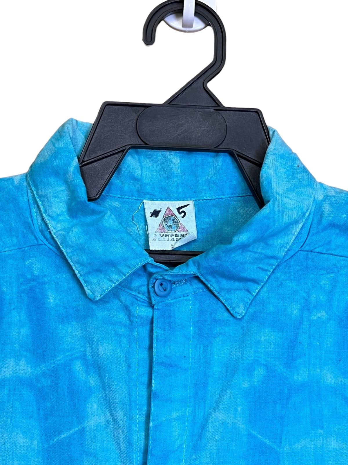 Vintage GRAIL🔥VINTAGE SURFERS ALLIANCE TYE DYE BUTTON UPS SHIRT Size US XL / EU 56 / 4 - 4 Thumbnail