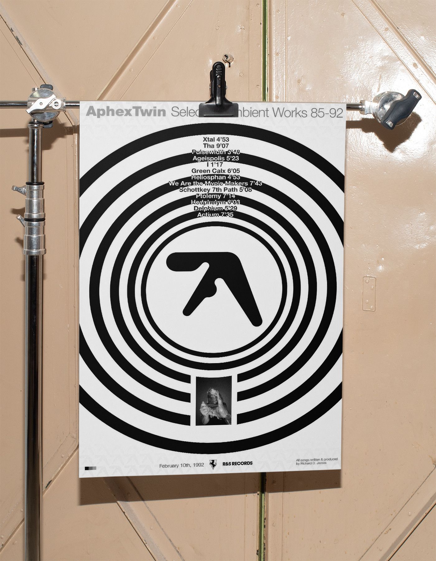 Band Tees Aphex Twin Poster Print Tee Vintage Music Band Merch Size ONE SIZE - 5 Thumbnail