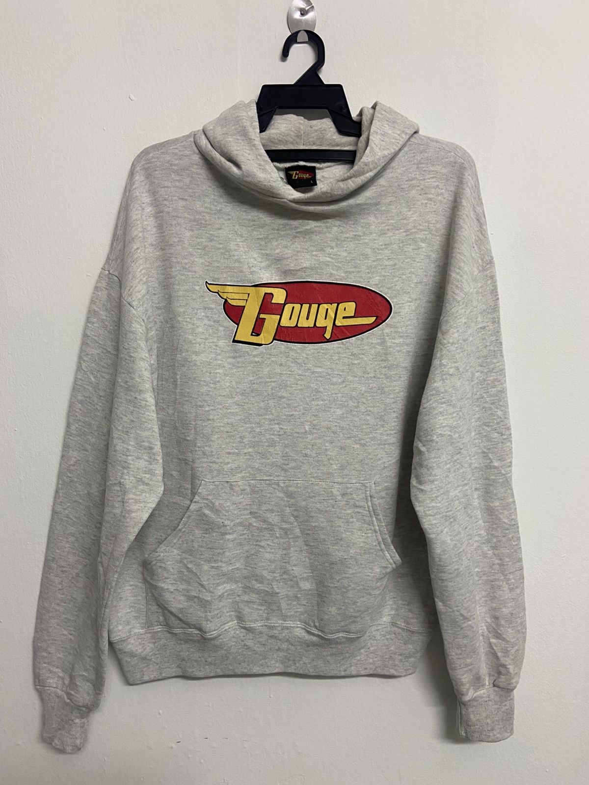Vintage Vintage GOUGE Skateboard Hoodie Made in USA Size US L / EU 52-54 / 3 - 1 Thumbnail