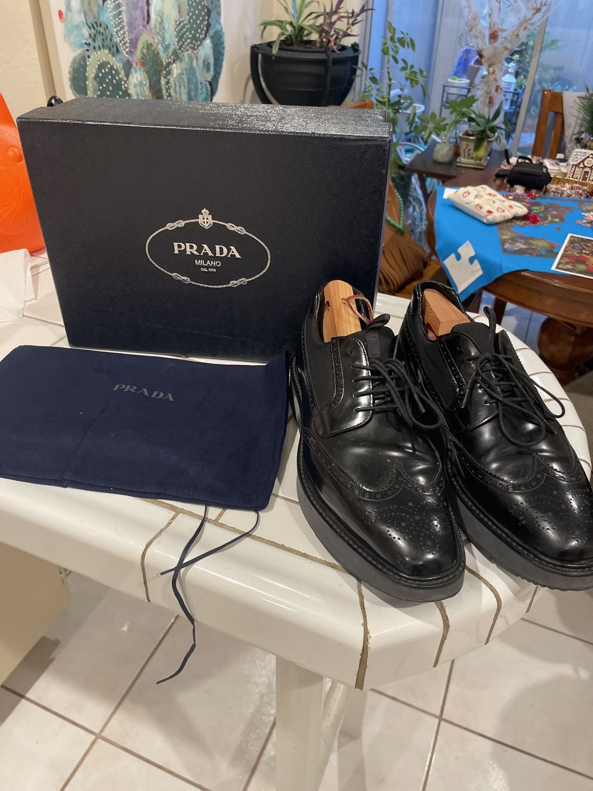 Prada SPAZZOLATO UOMO Size US 10.5 / EU 43-44 - 1 Thumbnail