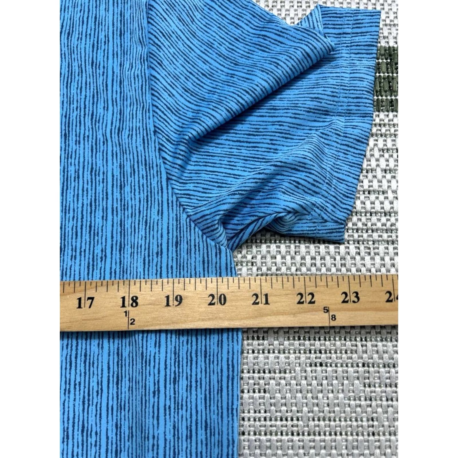 Adidas Adidas Ultimate365 Polo Shirt Mens Medium Blue Striped Performance Golf Shirt Size US M / EU 48-50 / 2 - 7 Thumbnail