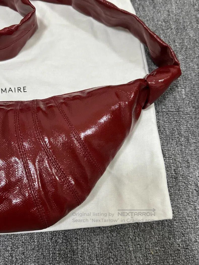 Lemaire LEMAIRE Brick red coated horn bag Size ONE SIZE - 4 Thumbnail