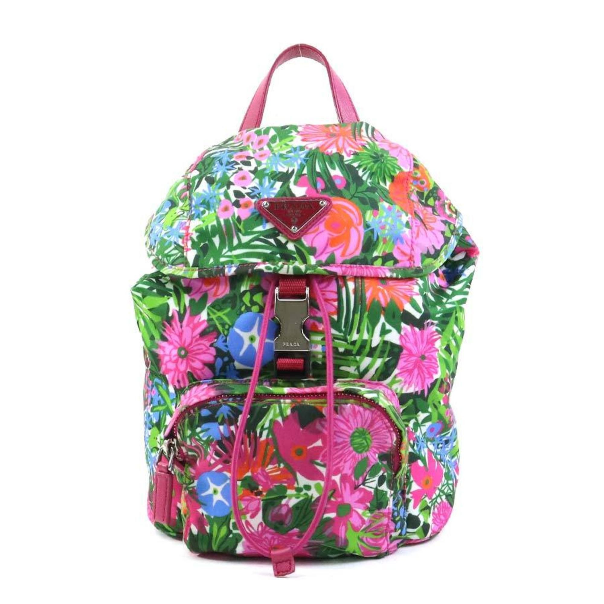 Prada PRADA Backpack Nylon Multicolor Women's e60359g Size ONE SIZE - 1 Thumbnail