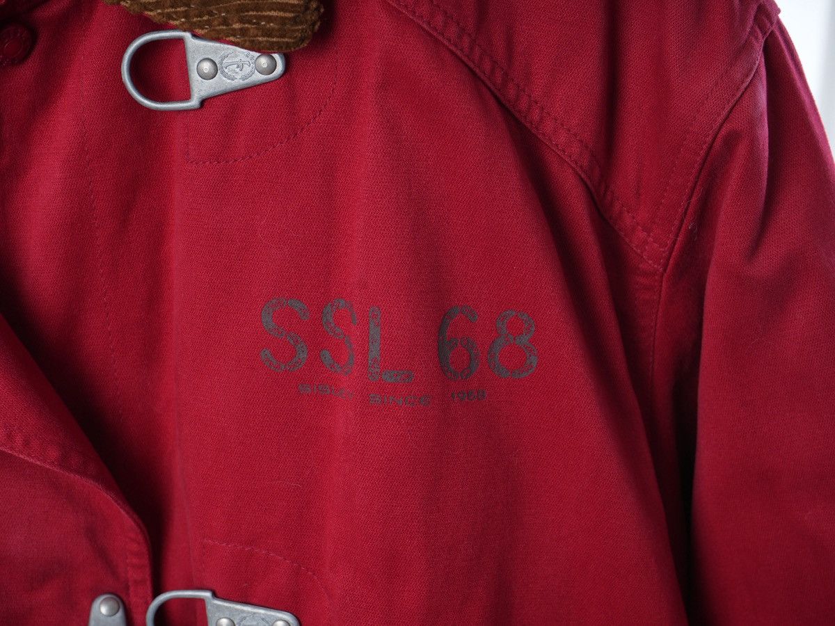 Sisley RARE Vintage Sisley Military Fireman Heavy Coat Size US M / EU 48-50 / 2 - 4 Thumbnail