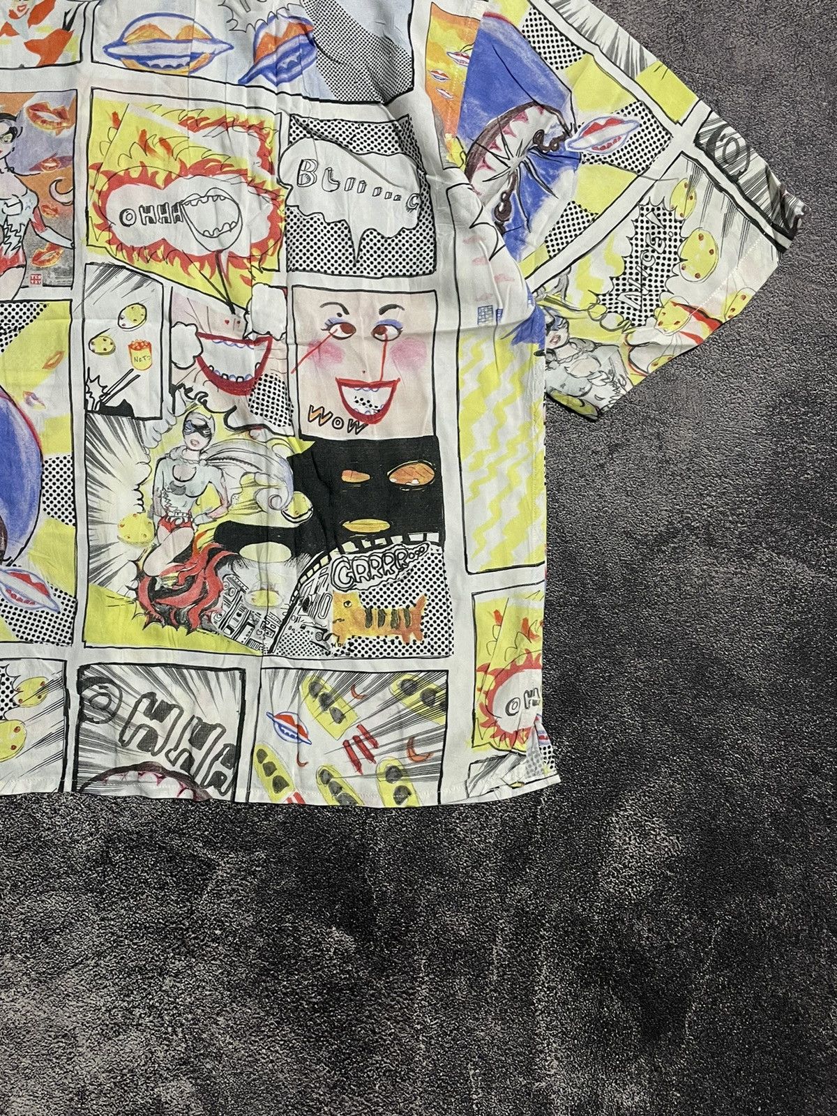 Tsumori Chisato Tsumori Chisato x Niko And Open Collar Comic Pattern Size US L / EU 52-54 / 3 - 11 Thumbnail