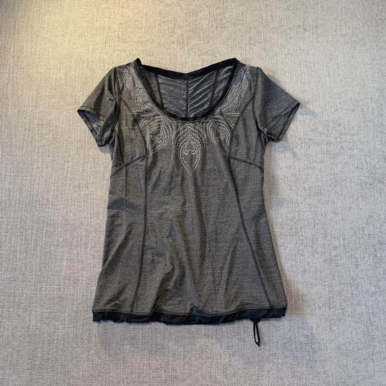 Lululemon Lululemon grey swiftly tech top gym outdoor Size L / US 10 / IT 46 - 1 Thumbnail