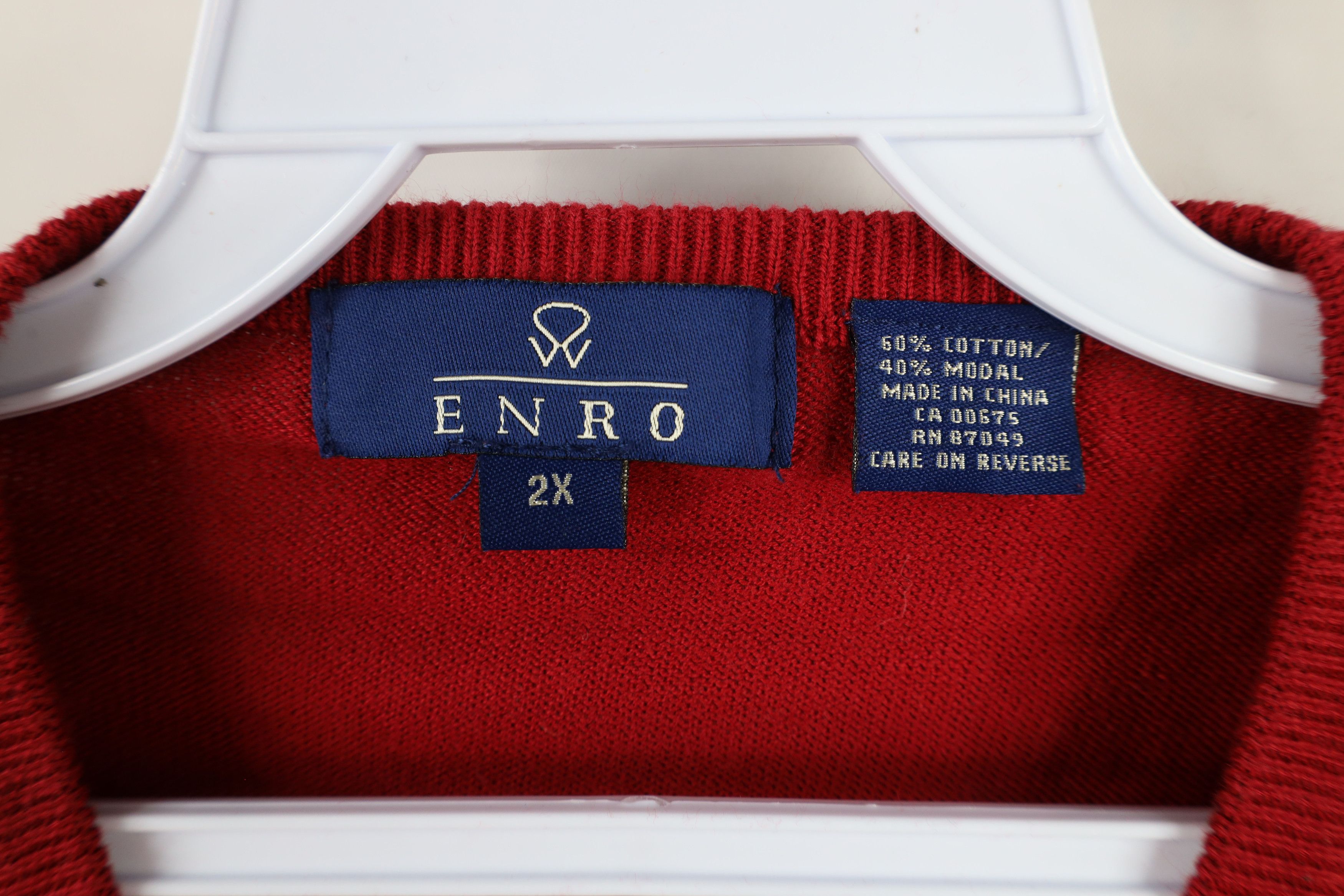 Vintage Vintage 90s Lightweight Knit Ohio State University Sweater Size US XXL / EU 58 / 5 - 7 Thumbnail