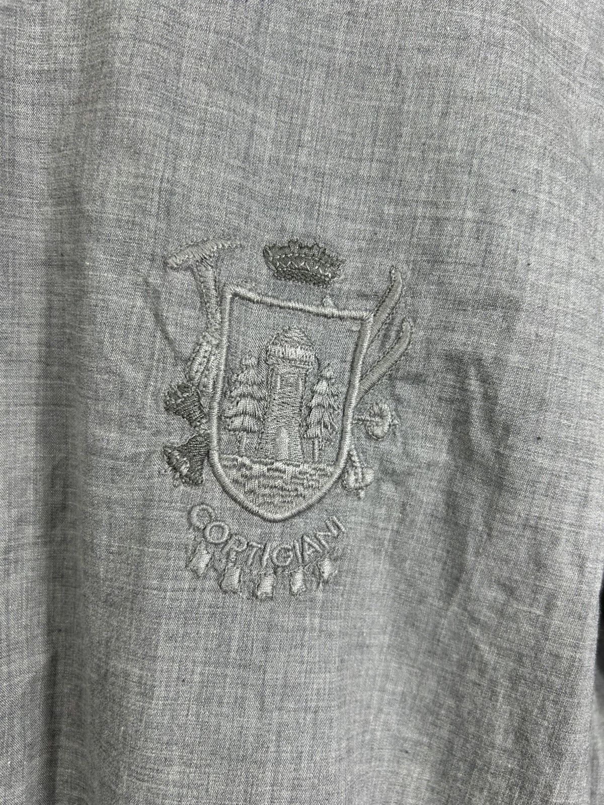 Cortigiani Rare Cortigiani Shirt Embroidered Logo Size 50 Italian Size US M / EU 48-50 / 2 - 5 Thumbnail