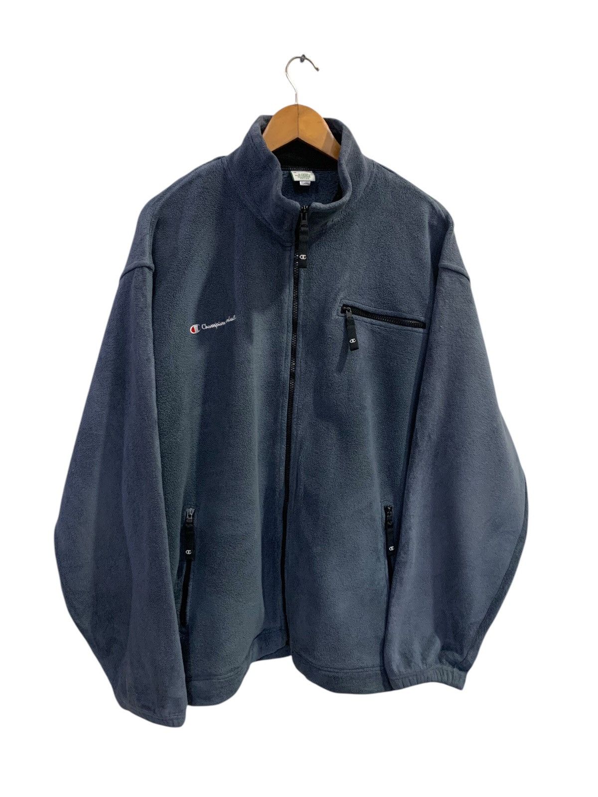 Champion × Vintage Vintage Champion Fleece Jacket Size US XL / EU 56 / 4 - 3 Thumbnail