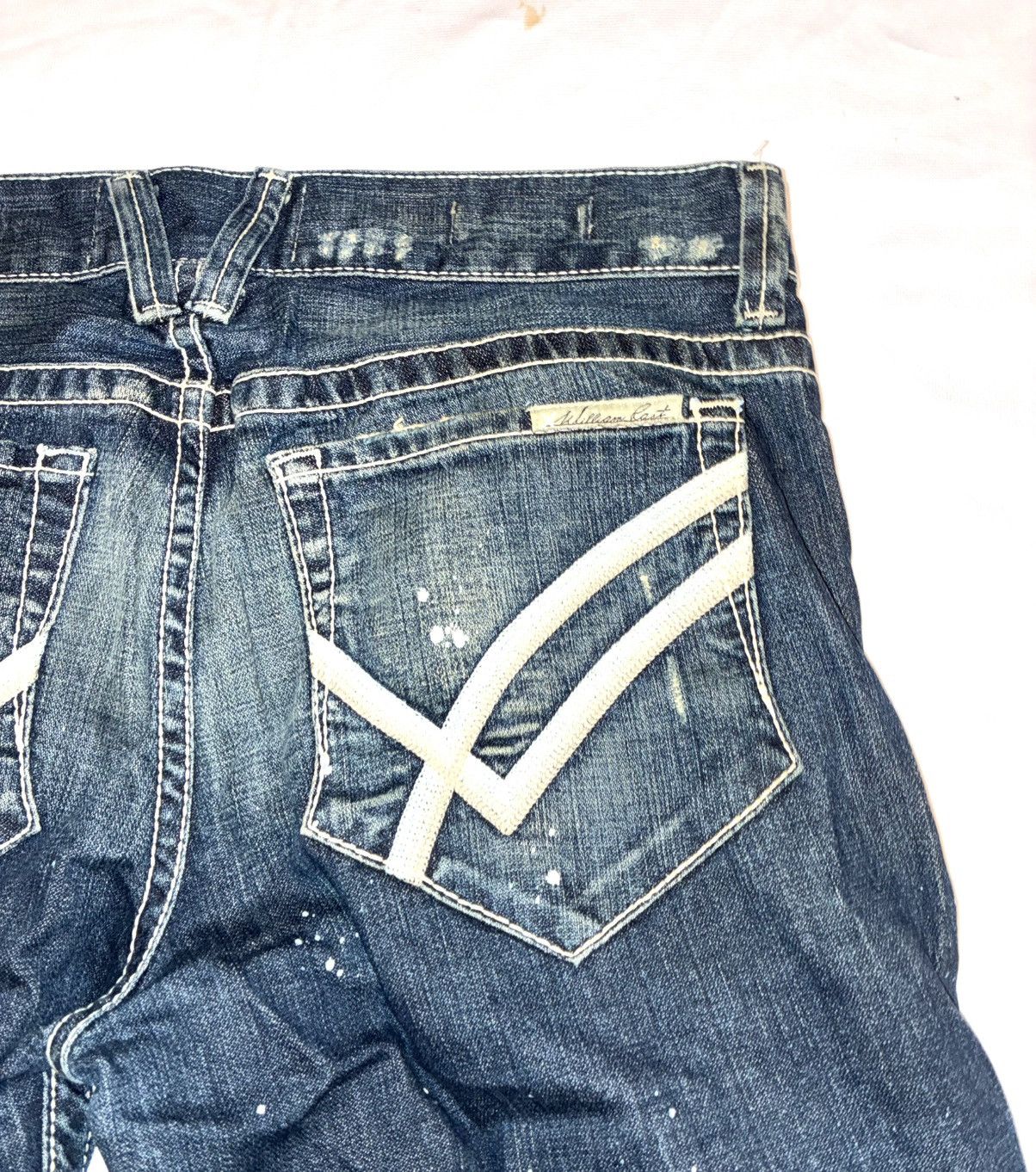 Vintage Vintage William Rast “Billy” Flare Denim Size US 31 - 4 Thumbnail
