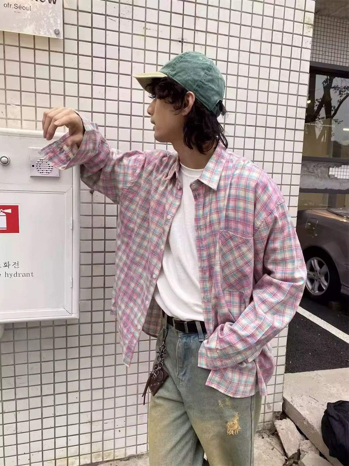 Huf × Streetwear × Vintage HUF x Pink Panther 8 Ball Bowling Shirt