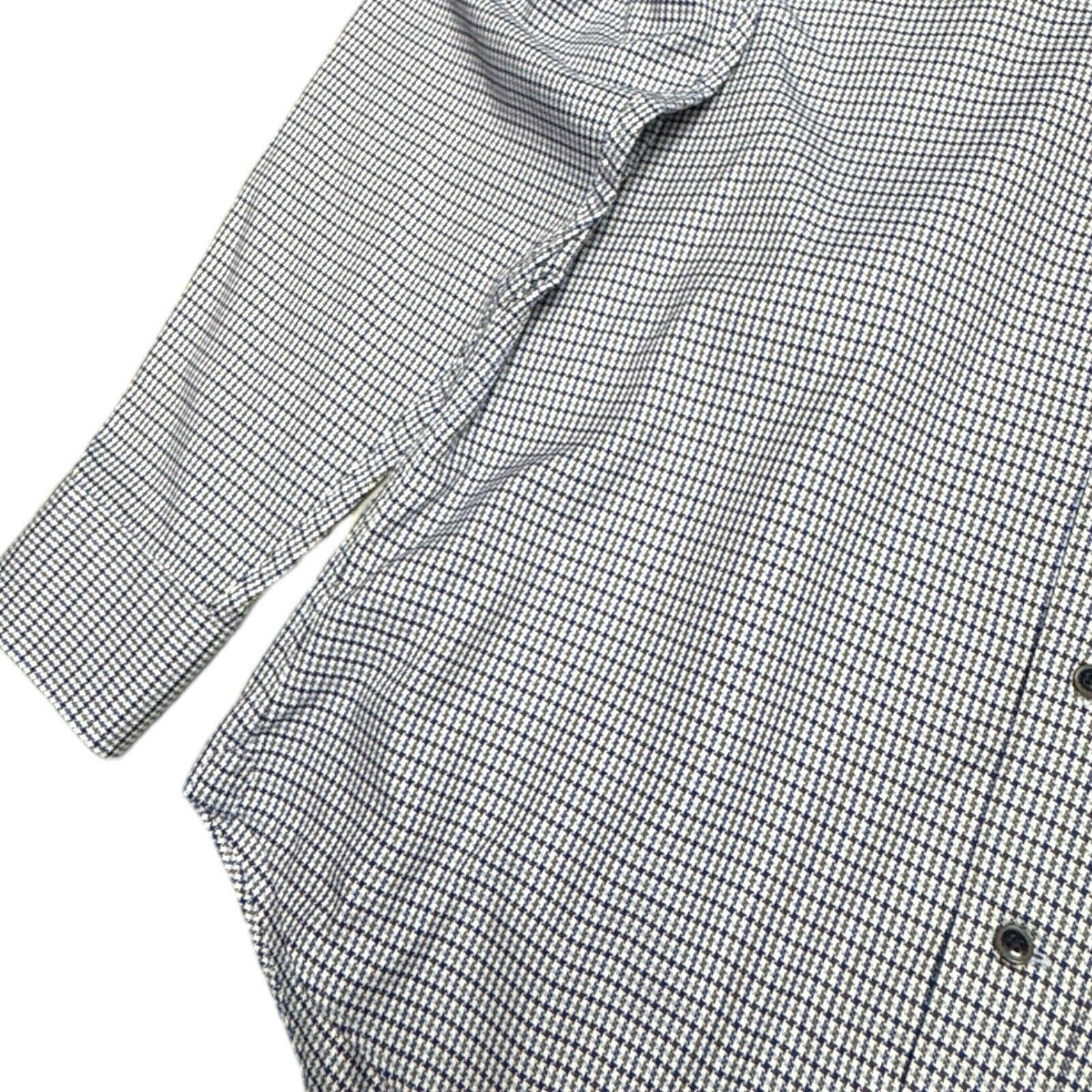 David Donahue DAVID DONAHUE Luxury Non Iron Trim Fit Business Dress Shirt Size US L / EU 52-54 / 3 - 4 Thumbnail