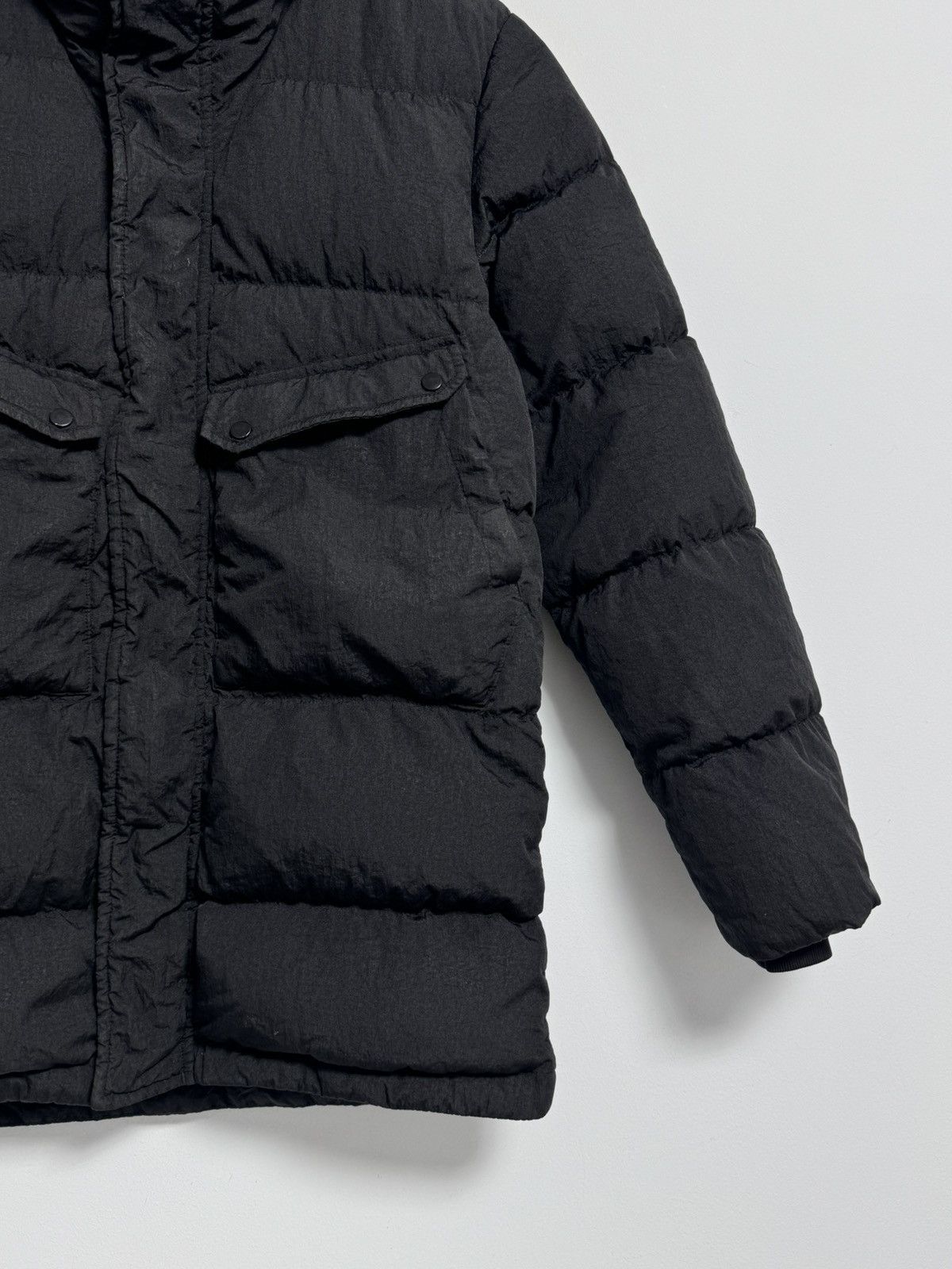 C.P. Company C.P. Company Jacket Kids Size 10 Down Black Puffer Hooded Size US XS / EU 42 / 0 - 2 Thumbnail