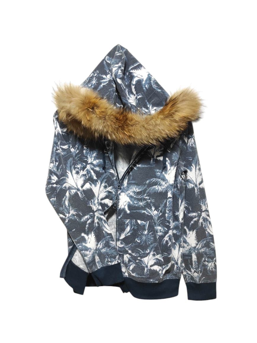 If Six Was Nine Lock Heaven fullprint Double Zip Fur Hoodie i6w9 LGB style Size US S / EU 44-46 / 1 - 1 Thumbnail