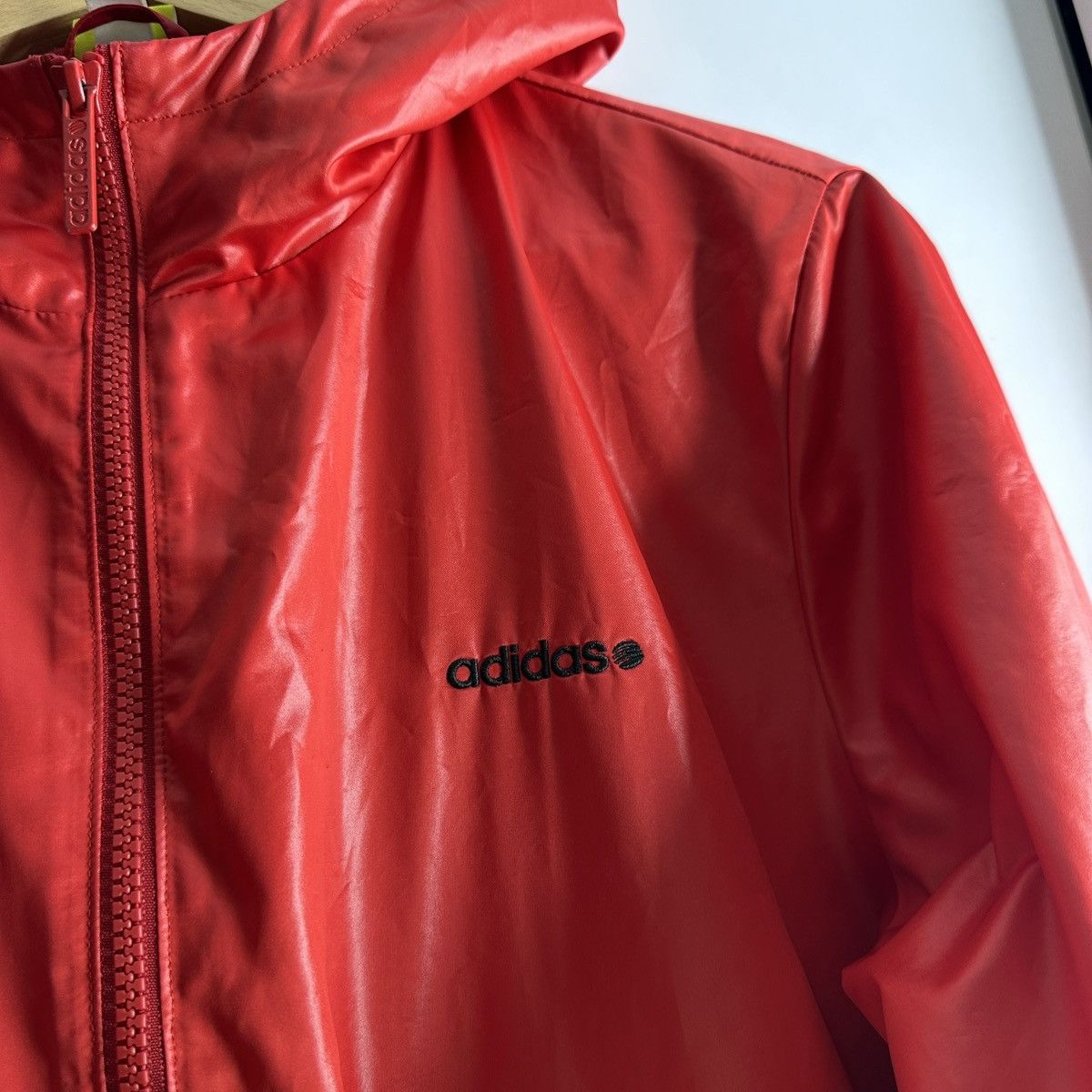 Adidas Vintage Adidas Neo Label Red Windbreaker Jacket Size S / US 4 / IT 40 - 5 Thumbnail