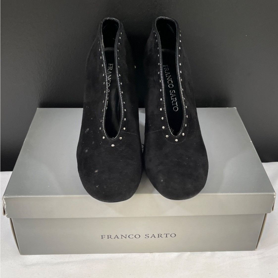 Franco Sarto Franco Sarto Peace Women's Black Shoes/Heels Size 6M SKU 557 Size US 6 / IT 36 - 2 Thumbnail