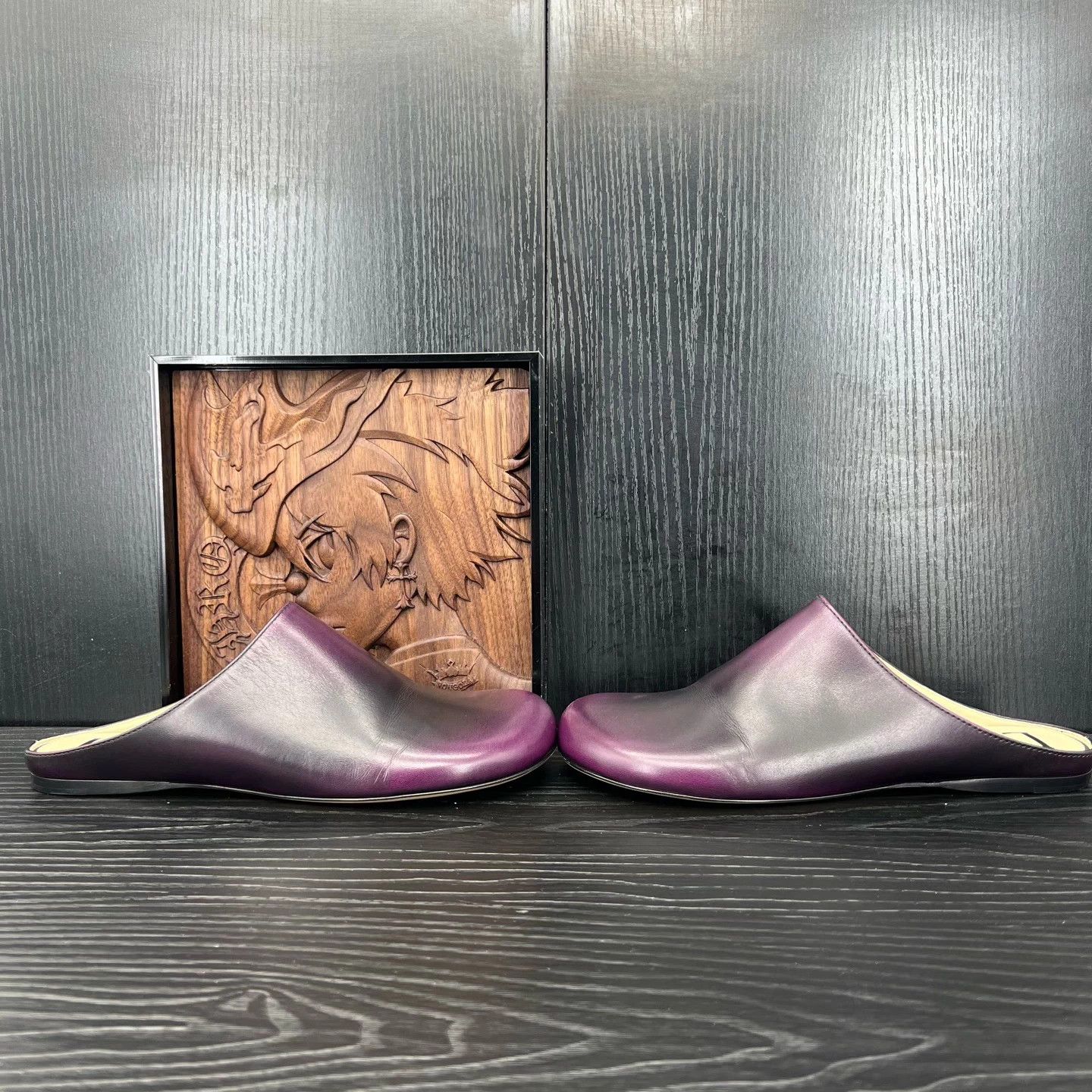 Loewe LOEWE Purple Mules 39 Boxed Like New Size US 8.5 / IT 38.5 - 2 Thumbnail