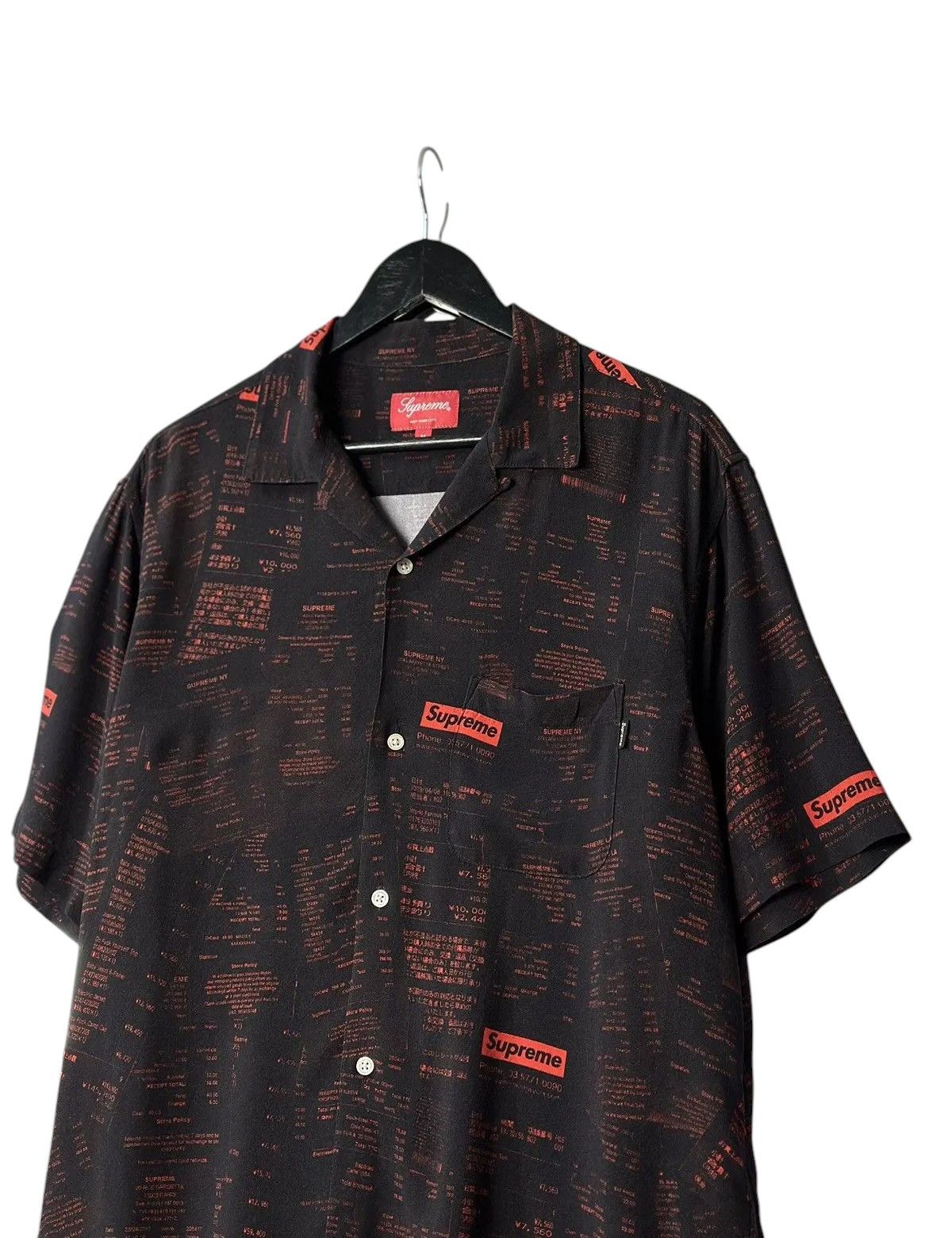 Supreme Supreme Black Button-Up Shirt Vintage Streetwear Hype Style Size US M / EU 48-50 / 2 - 4 Thumbnail