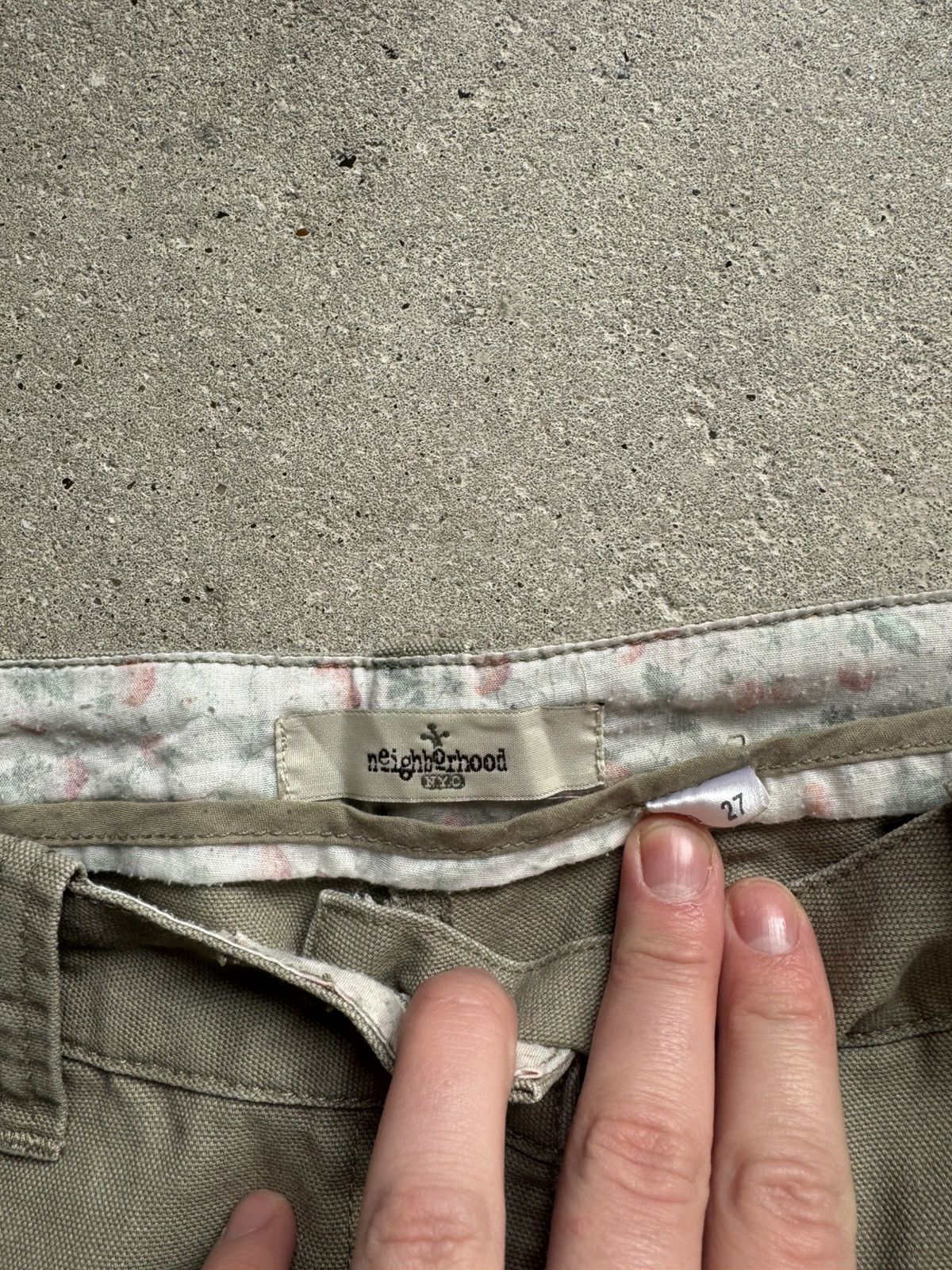 Neighborhood Archival Neighbourhood Cargo Flared Jeans Size US 27 - 7 Thumbnail