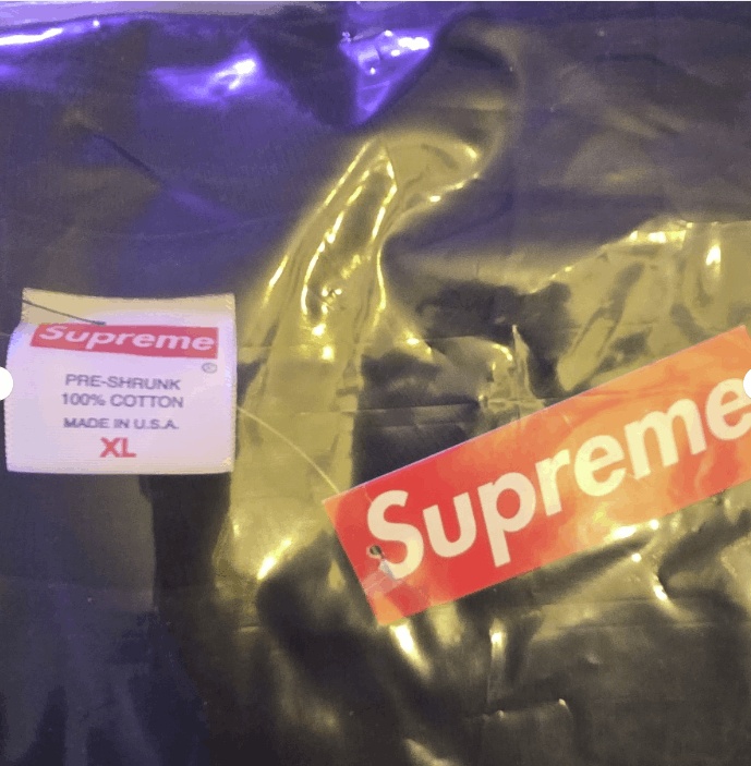 Supreme Supreme "Super Cream" Black XL BRAND NEW With Tags FW19 Size US XL / EU 56 / 4 - 3 Thumbnail