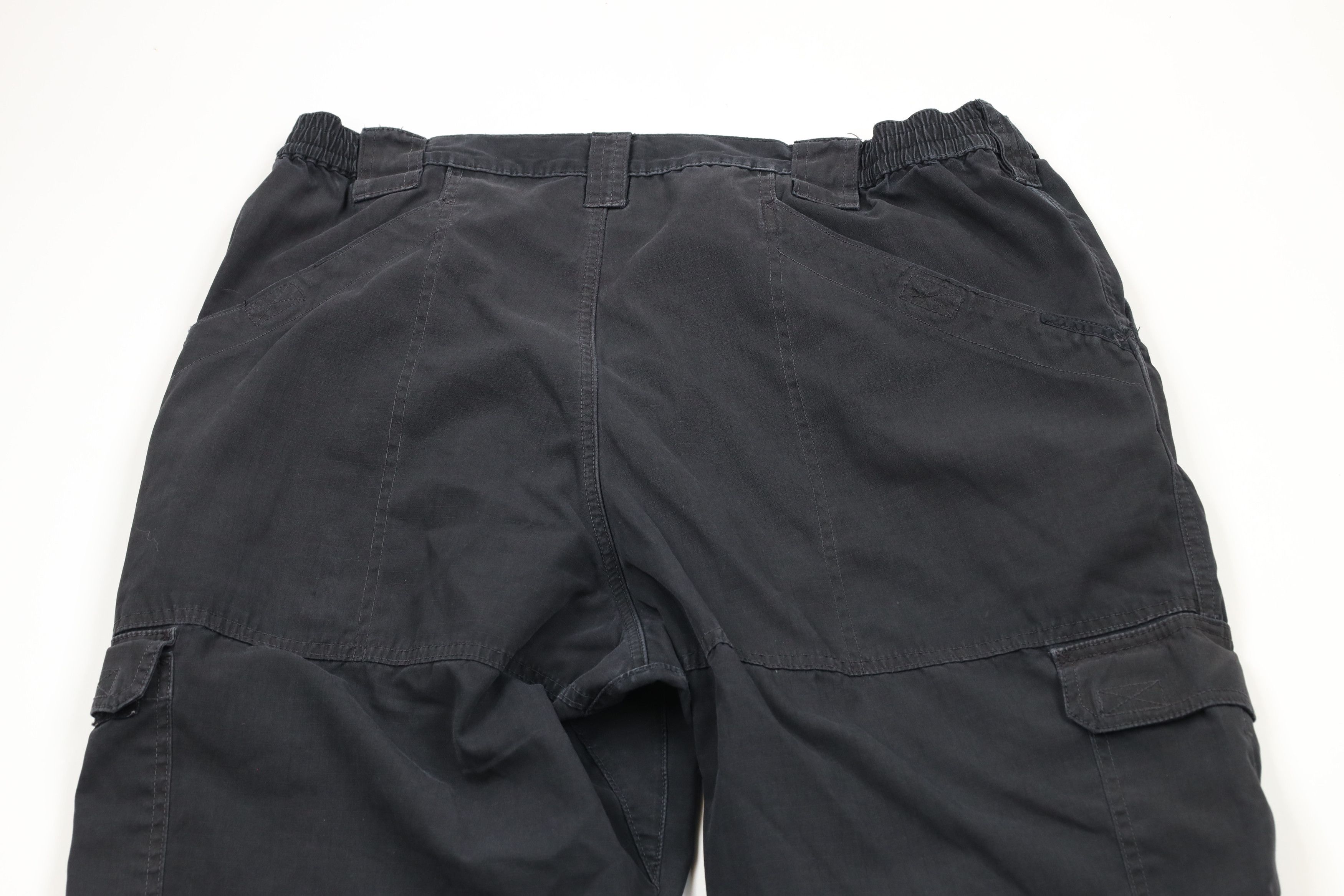 Vintage 5.11 Tactical Series Pro Double Knee Cargo Pants Black Size US 42 / EU 58 - 8 Thumbnail