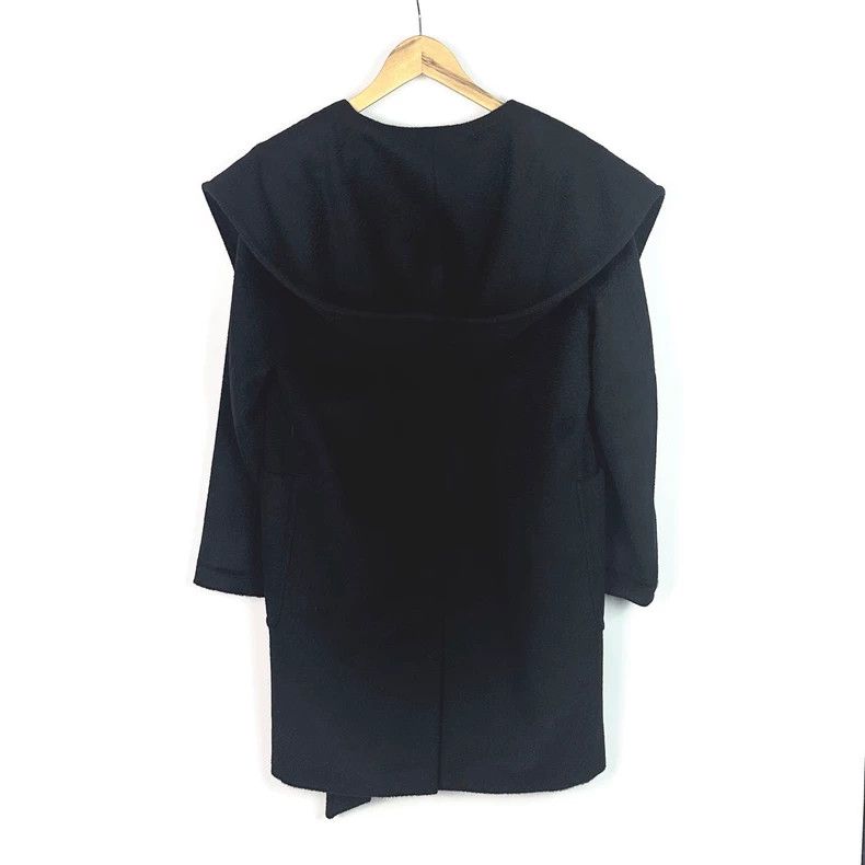 Max Mara Max Mara Black camel hair coat Size S / US 4 / IT 40 - 4 Thumbnail